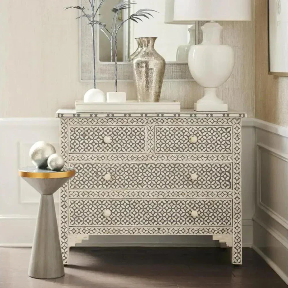 Bone Inlay Chest of Drawers For Sale: What Makes It Stand Out