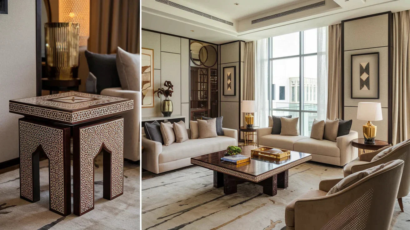 Bone Inlay Furniture Dubai: Why It’s Still The Most Coveted Artisanal Style