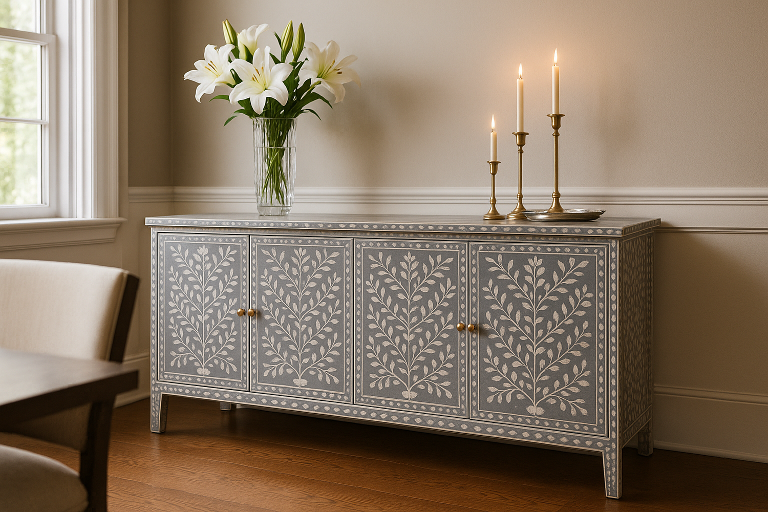 buffet cabinet table