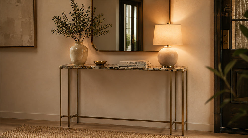 How to Style a Console Table in Your Entryway: 10 Ideas