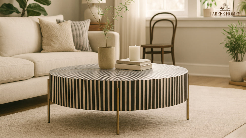 round coffee table