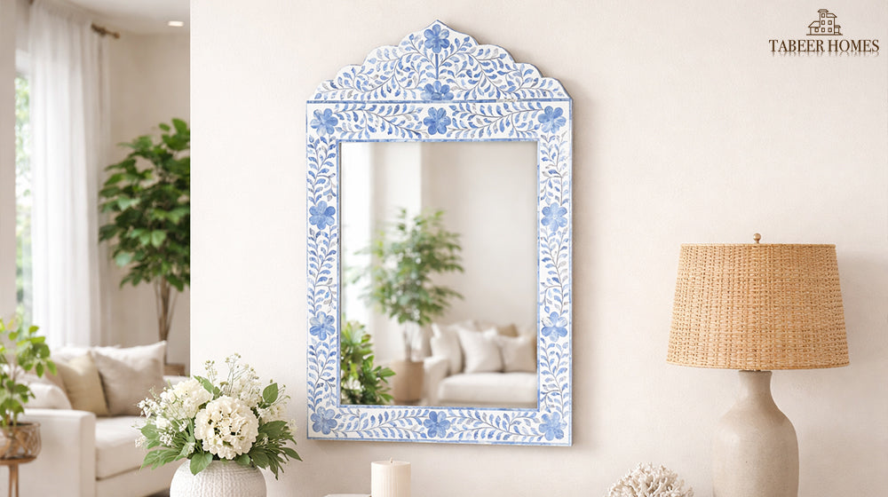 unique bathroom mirrors