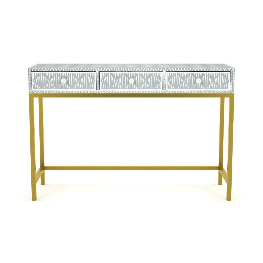 Elnaz Dresser Console - Grey Bone Inlay