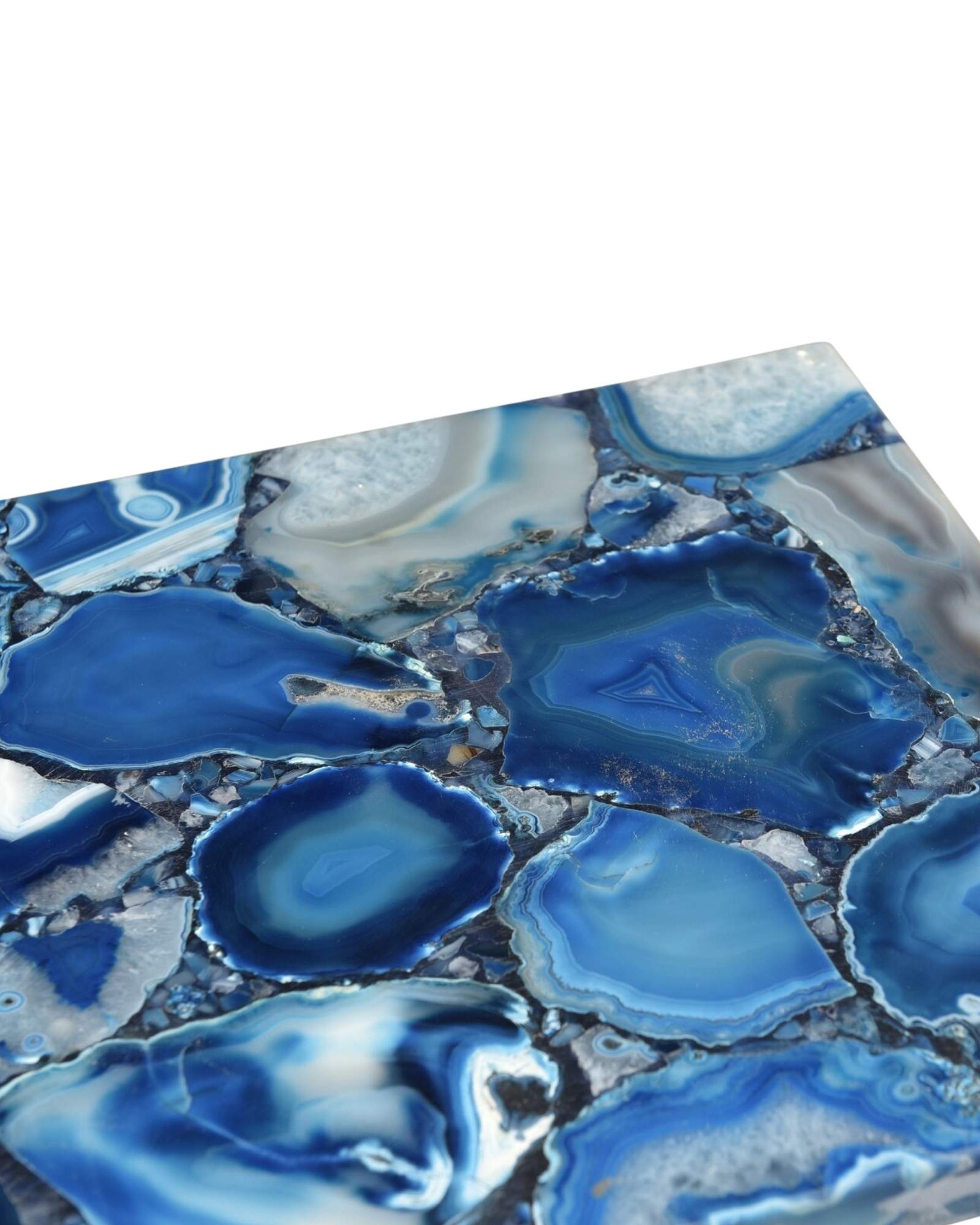 Cobalt Console Table - Blue Agate - Tabeer Homes