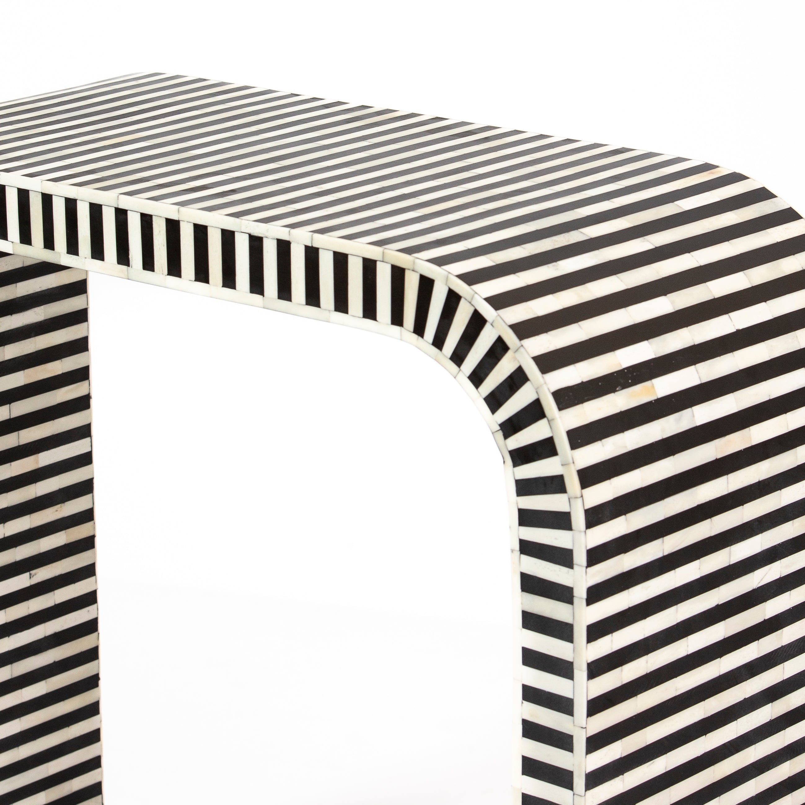 Saphed Console - Black Bone Inlay