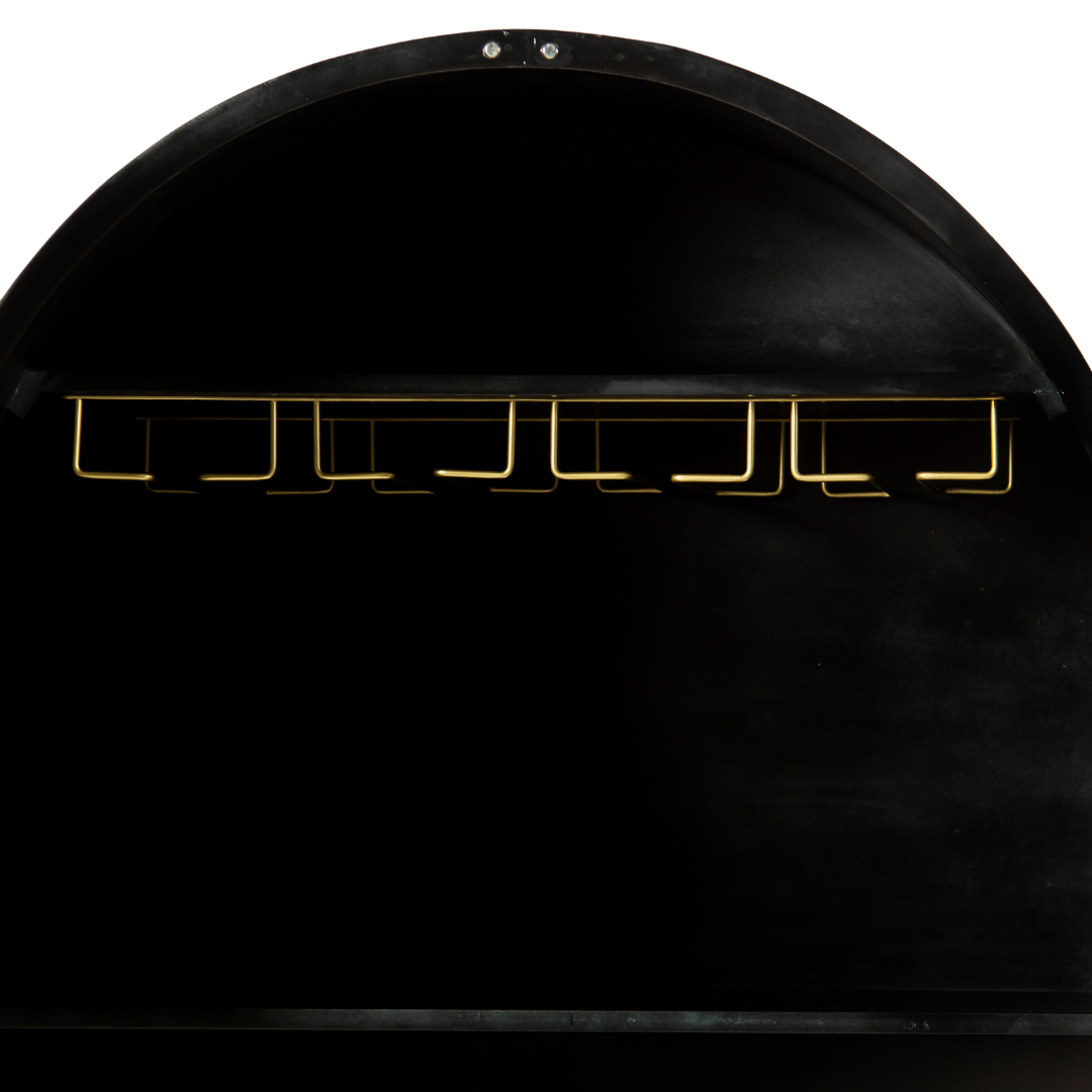 Handcrafted white bone inlay cabinet by Tabeer Homes, featuring bird and leaf motifs on mango wood with brass handles and global delivery.