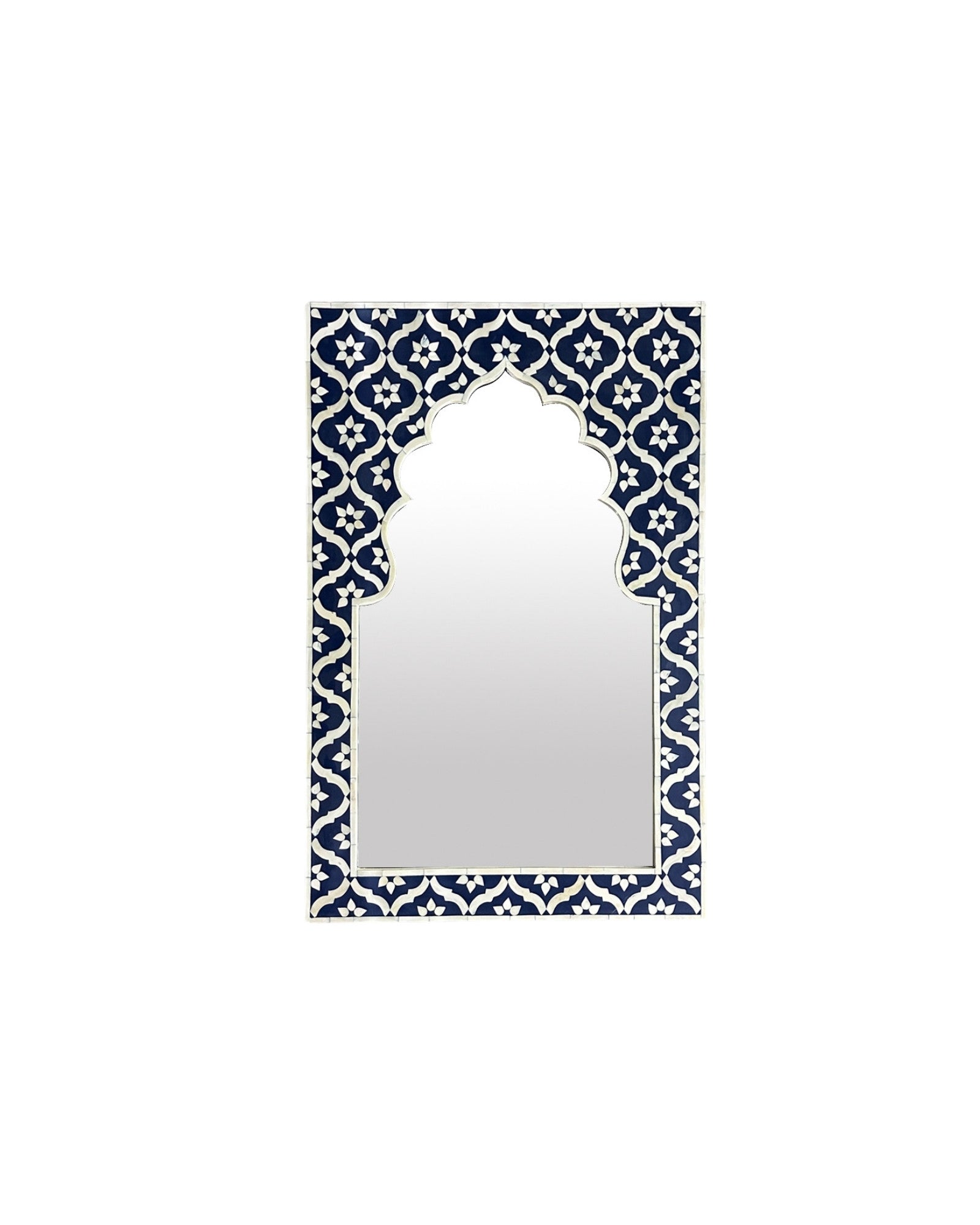 Inayat Mirror - Blue Bone Inlay - Tabeer Homes