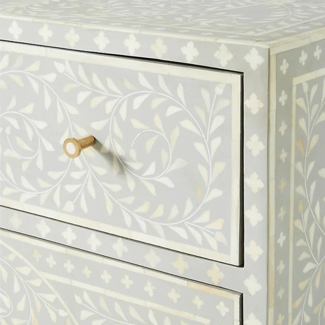 Jade Sideboard Buffet - Grey Bone Inlay - Tabeer Homes