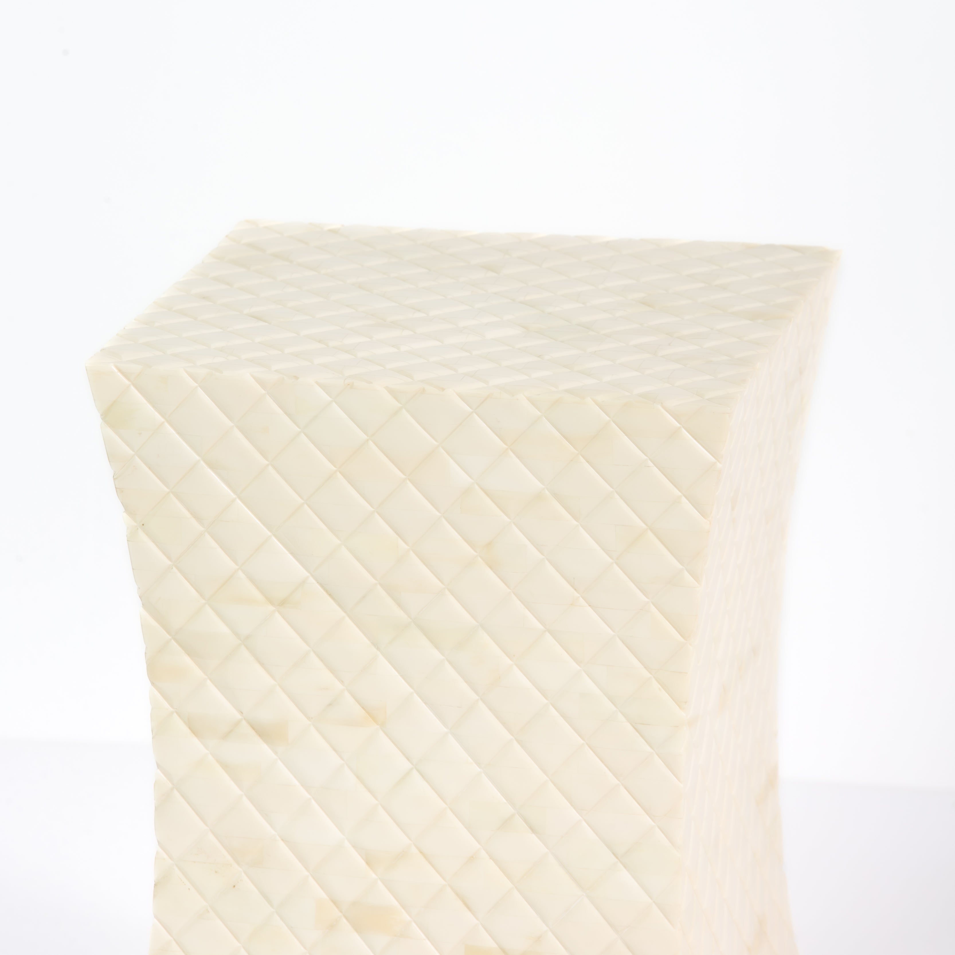 Kirani Side Table - Bone Carved 1
