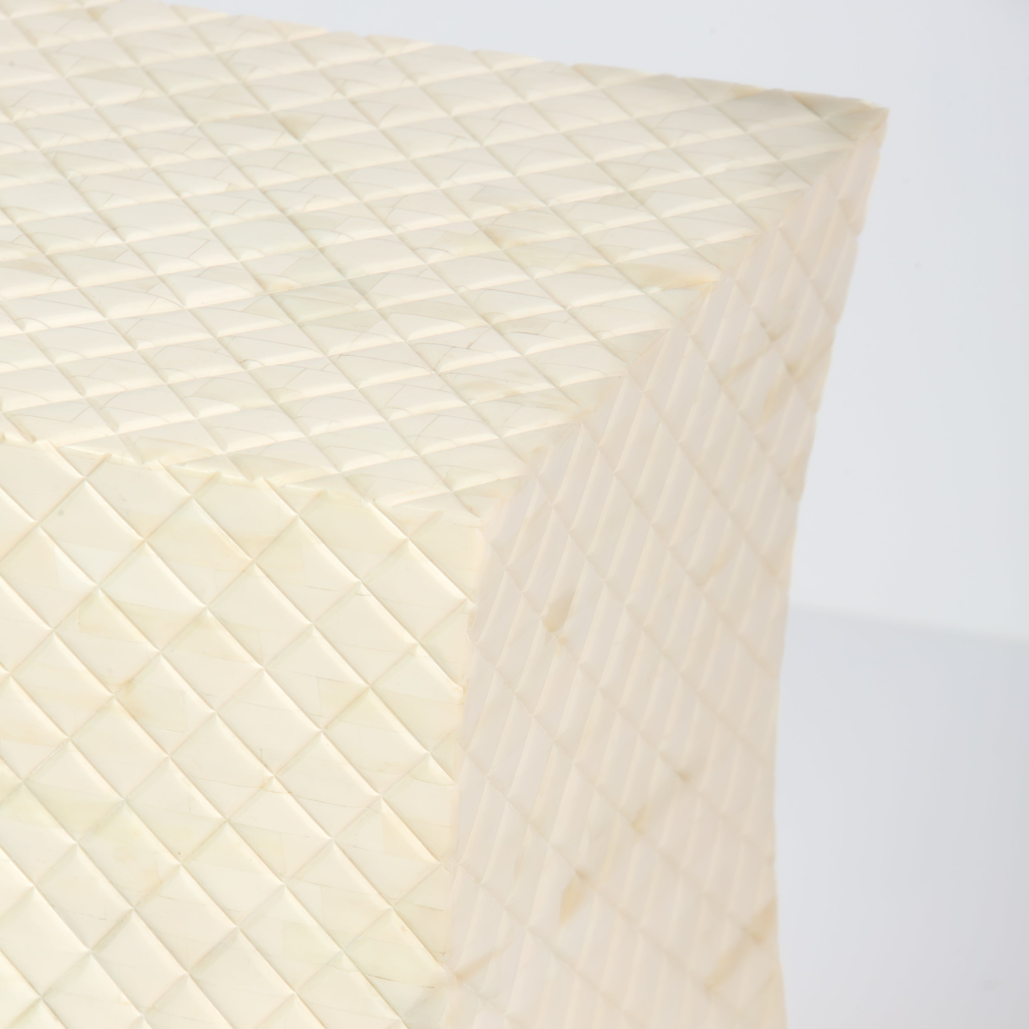 Kirani Side Table - Bone Carved 1