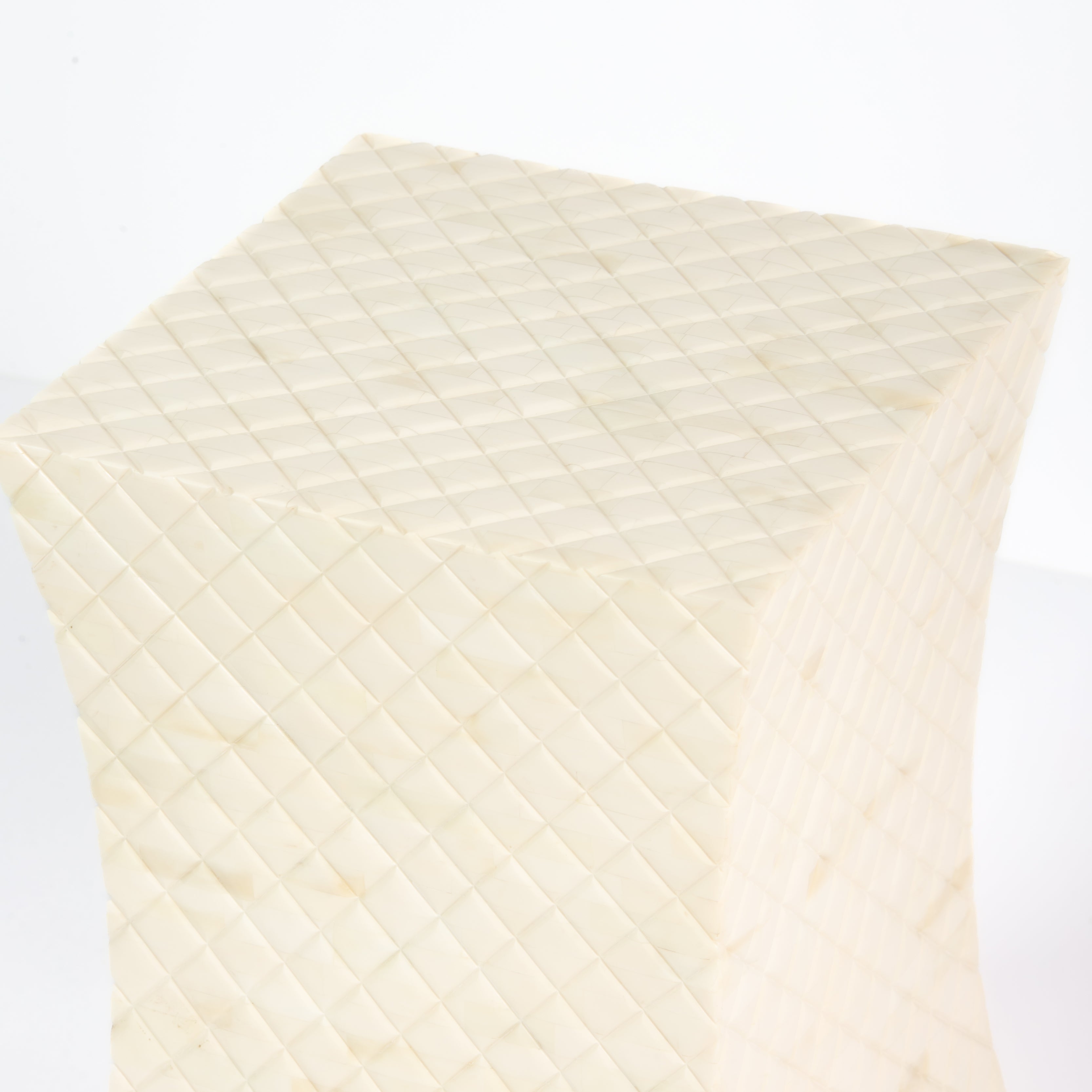 Kirani Side Table - Bone Carved 1