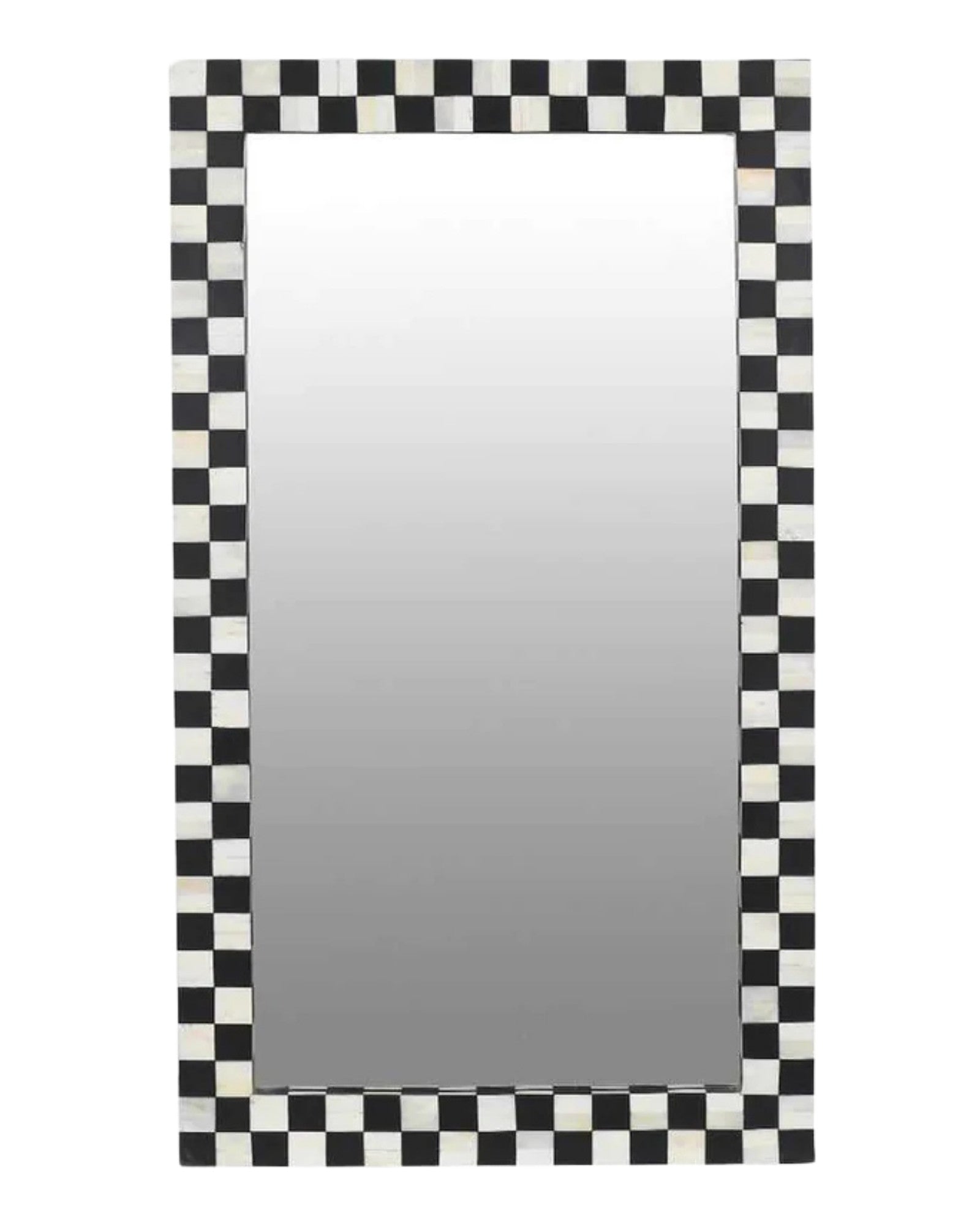 Maze Mirror - Black Bone Inlay - Tabeer Homes