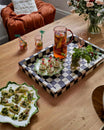 Maze Tray - Black Bone Inlay - Tabeer Homes