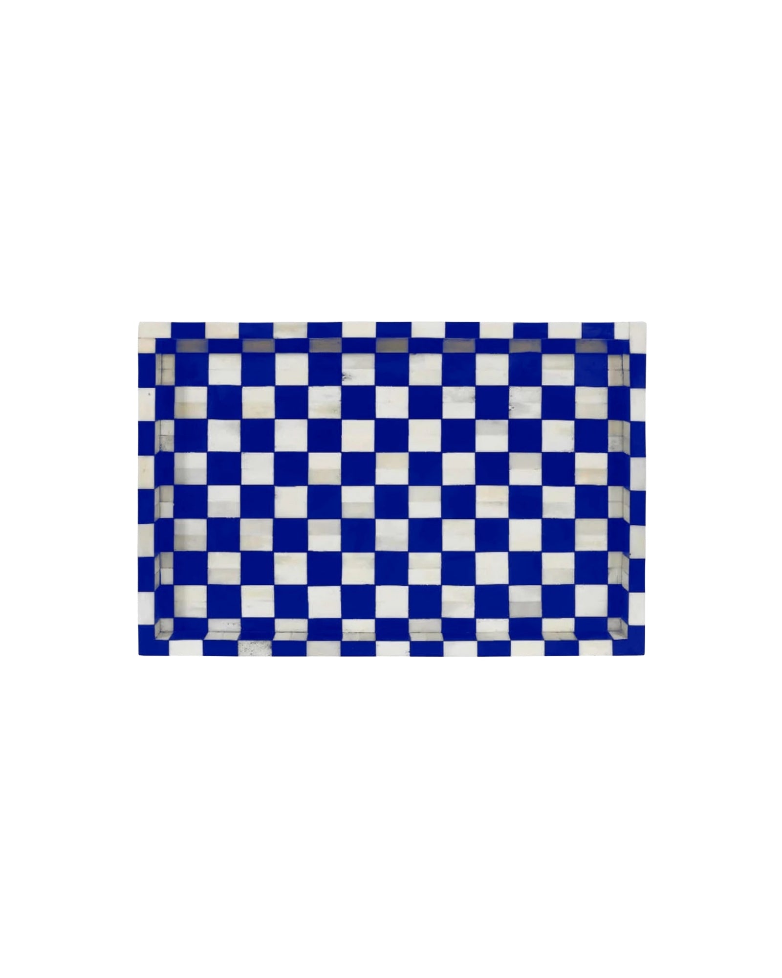 Maze Tray - Blue Bone Inlay - Tabeer Homes