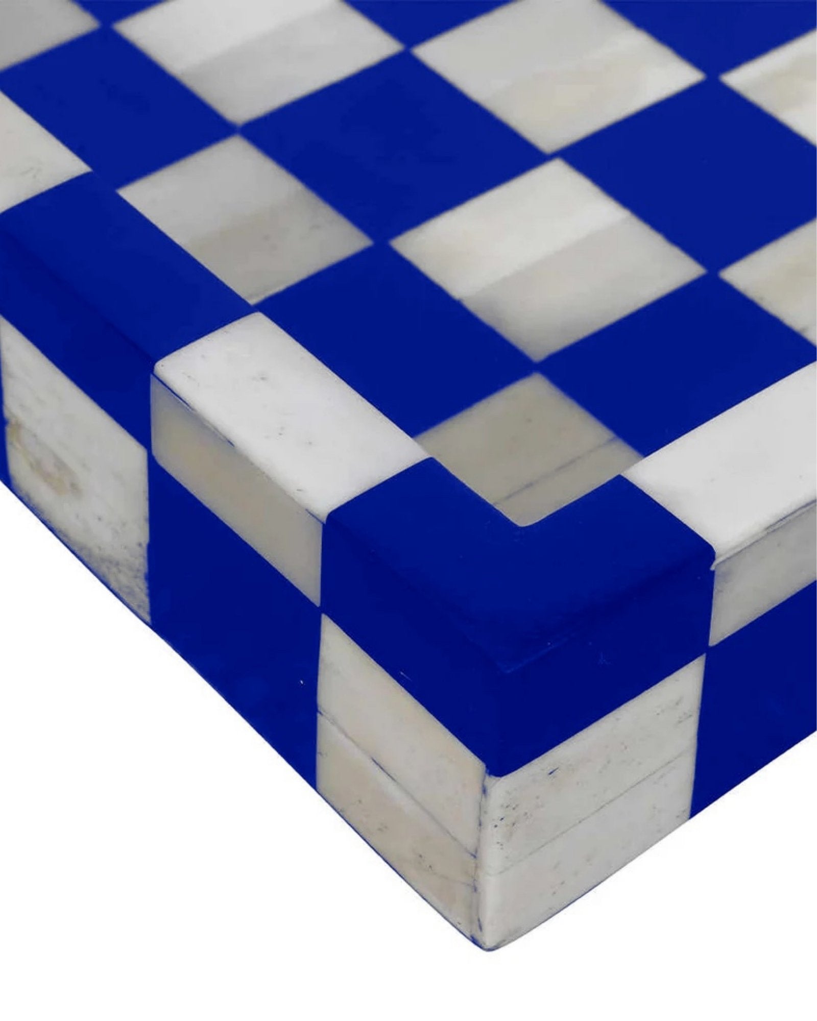 Maze Tray - Blue Bone Inlay - Tabeer Homes
