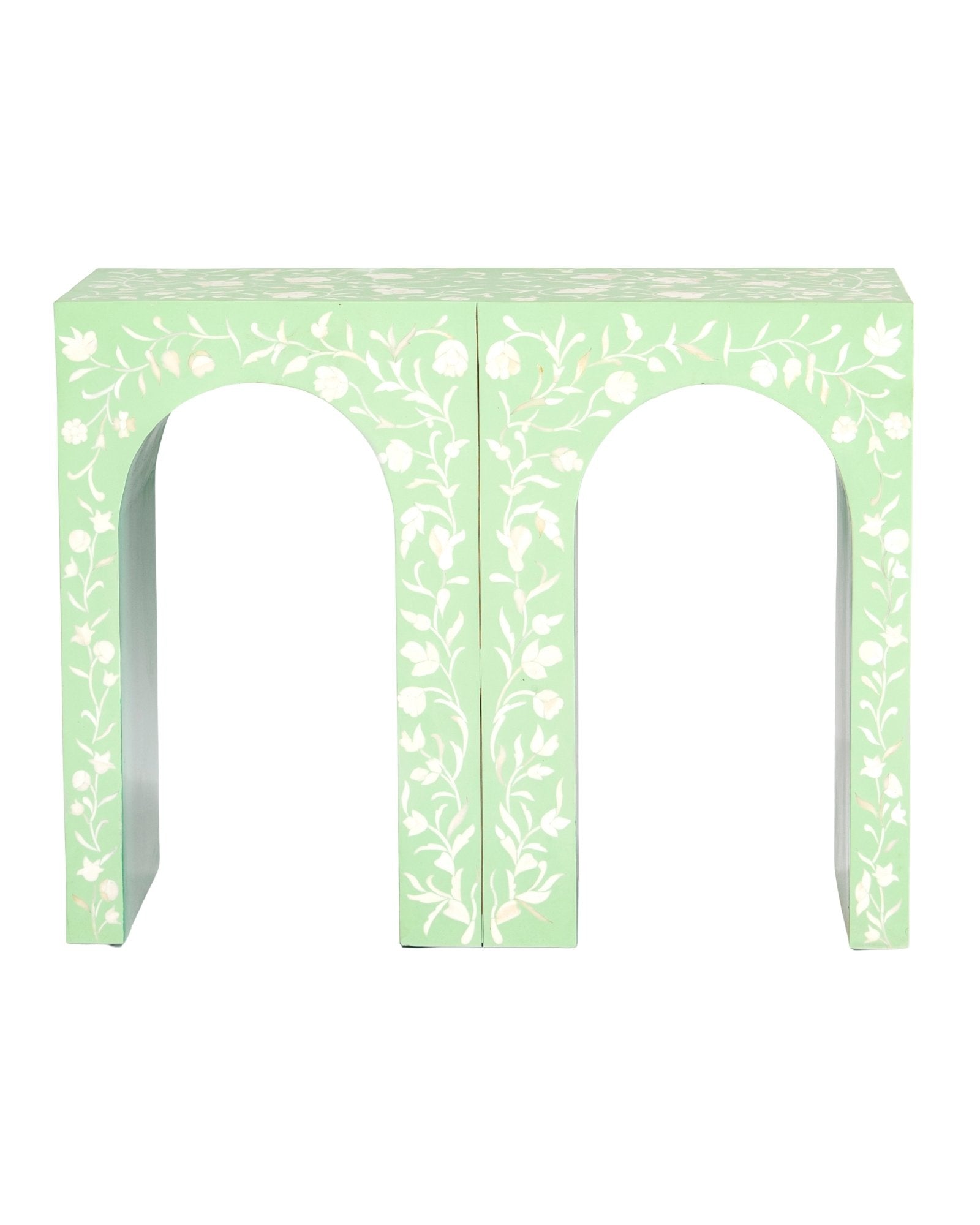 Rosetta Console - Green Bone Inlay