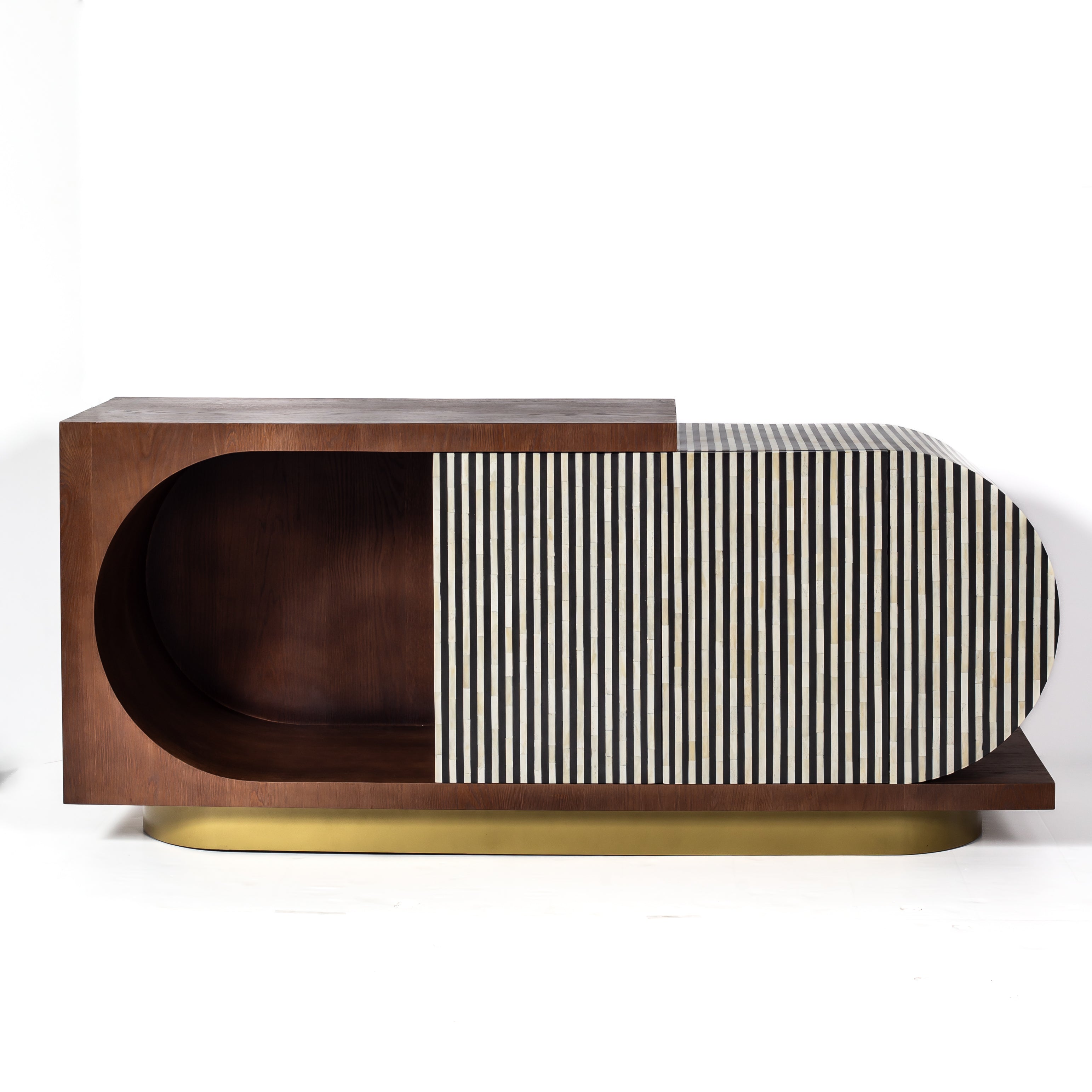 Saphed Sideboard - Black Bone Inlay - Tabeer Homes