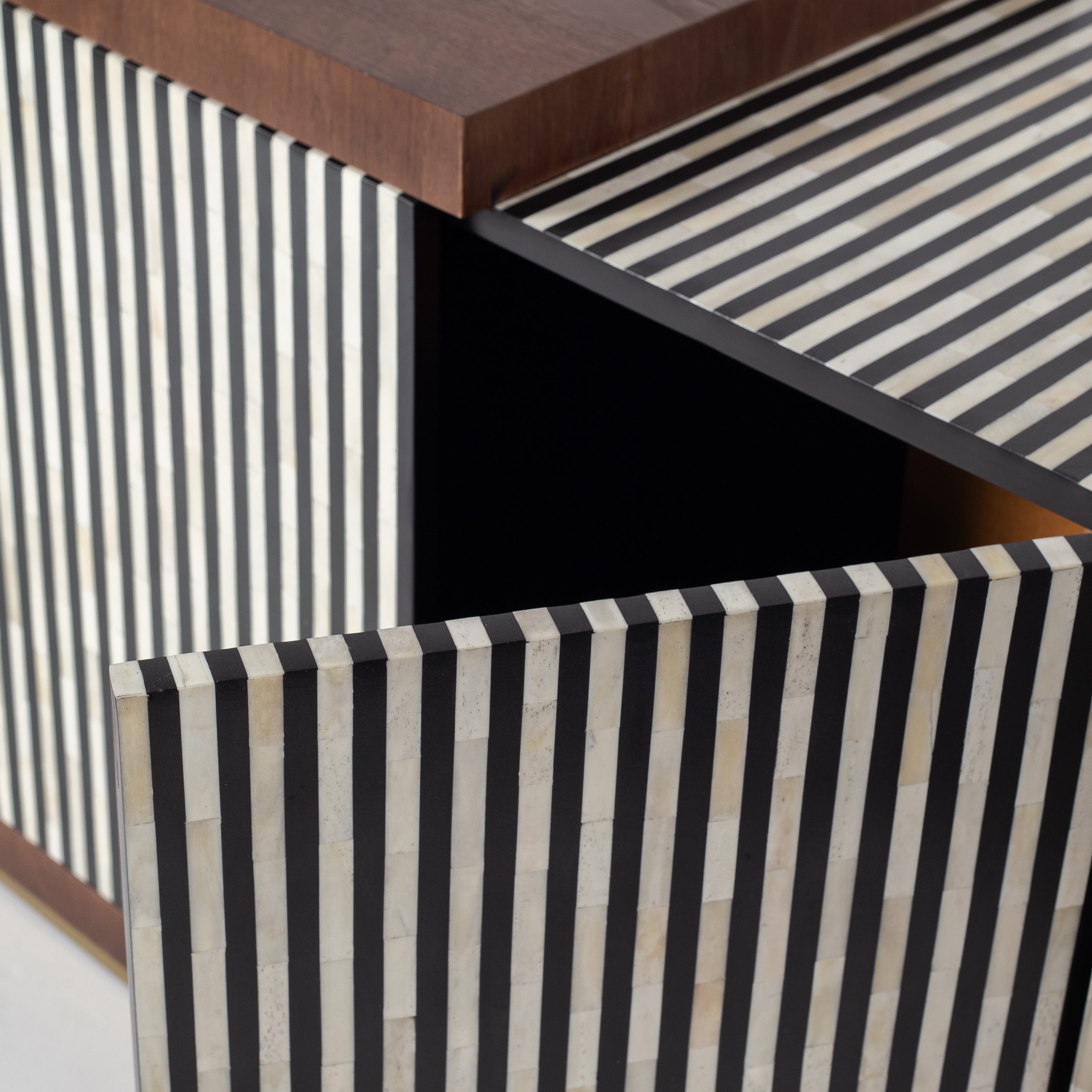 Saphed Sideboard - Black Bone Inlay - Tabeer Homes