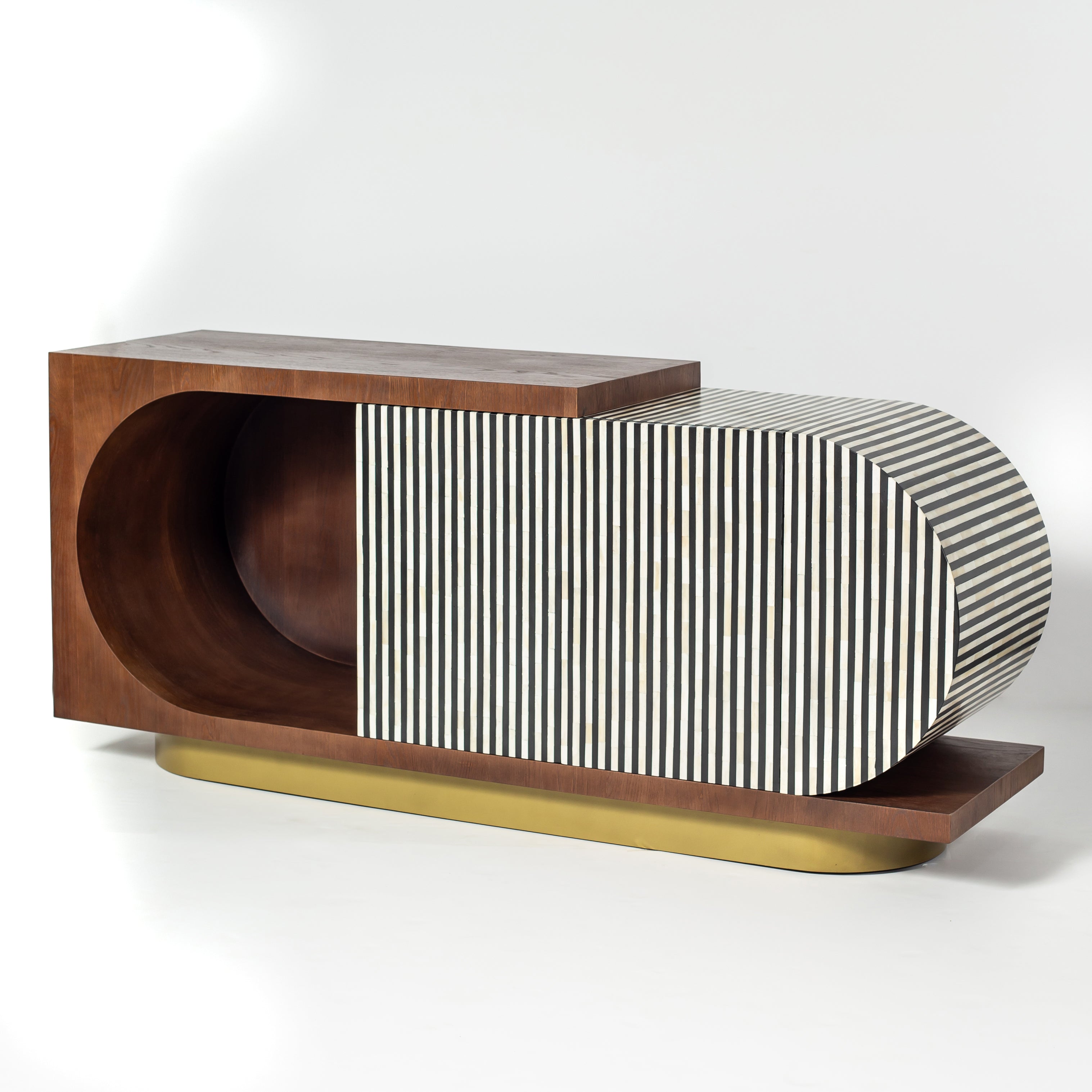 Saphed Sideboard - Black Bone Inlay - Tabeer Homes