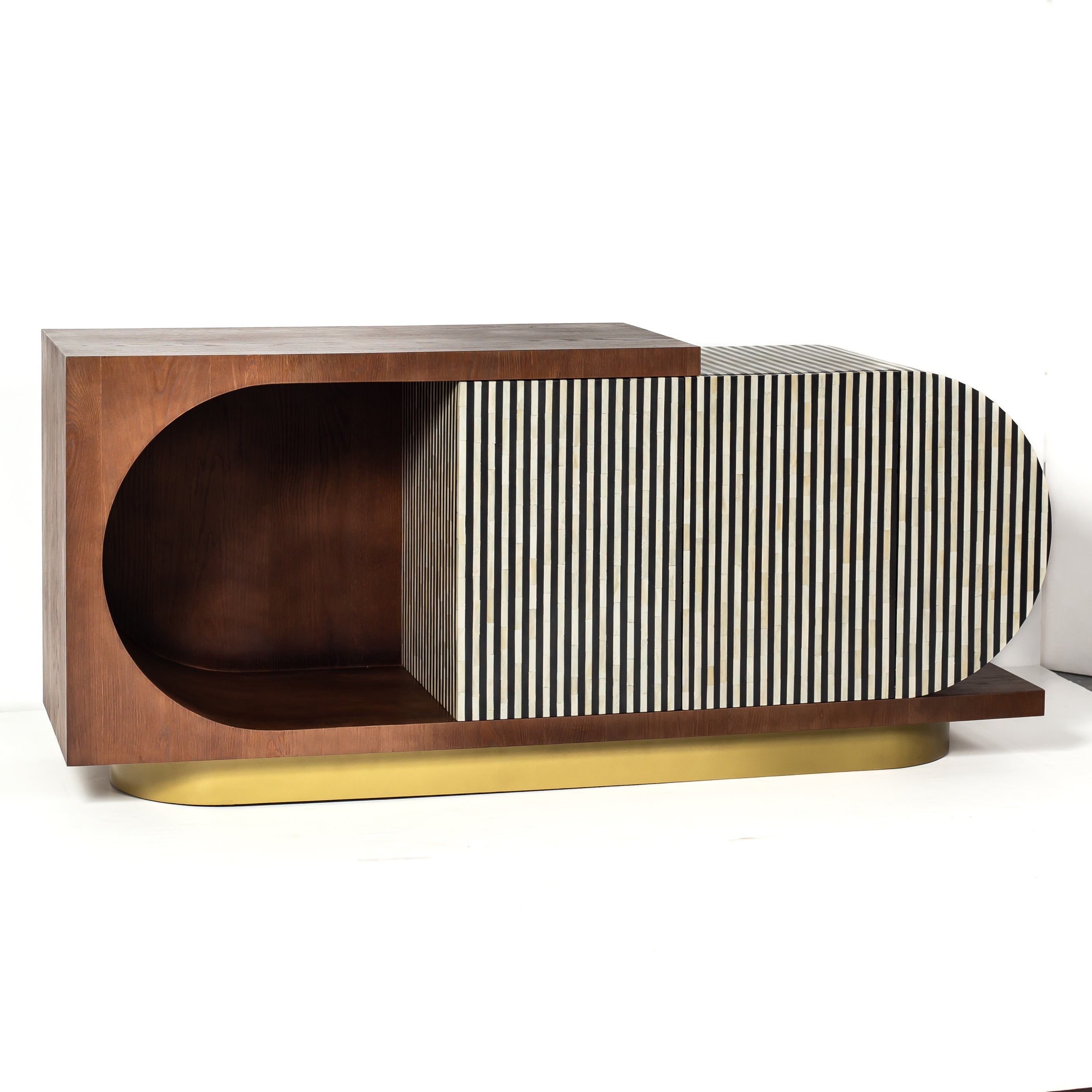 Saphed Sideboard - Black Bone Inlay - Tabeer Homes