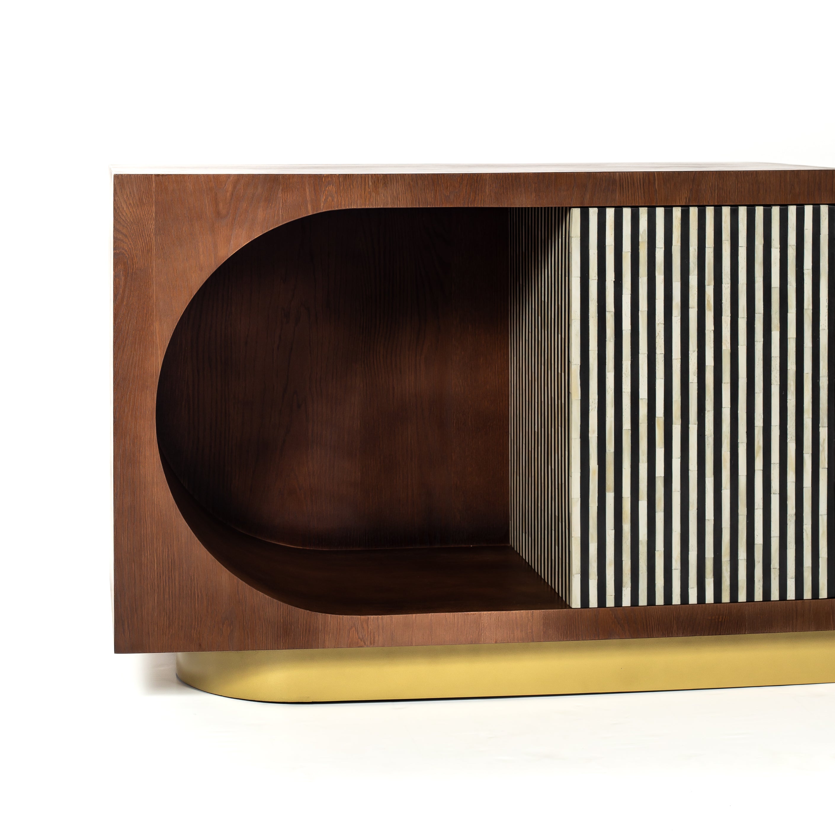 Saphed Sideboard - Black Bone Inlay - Tabeer Homes