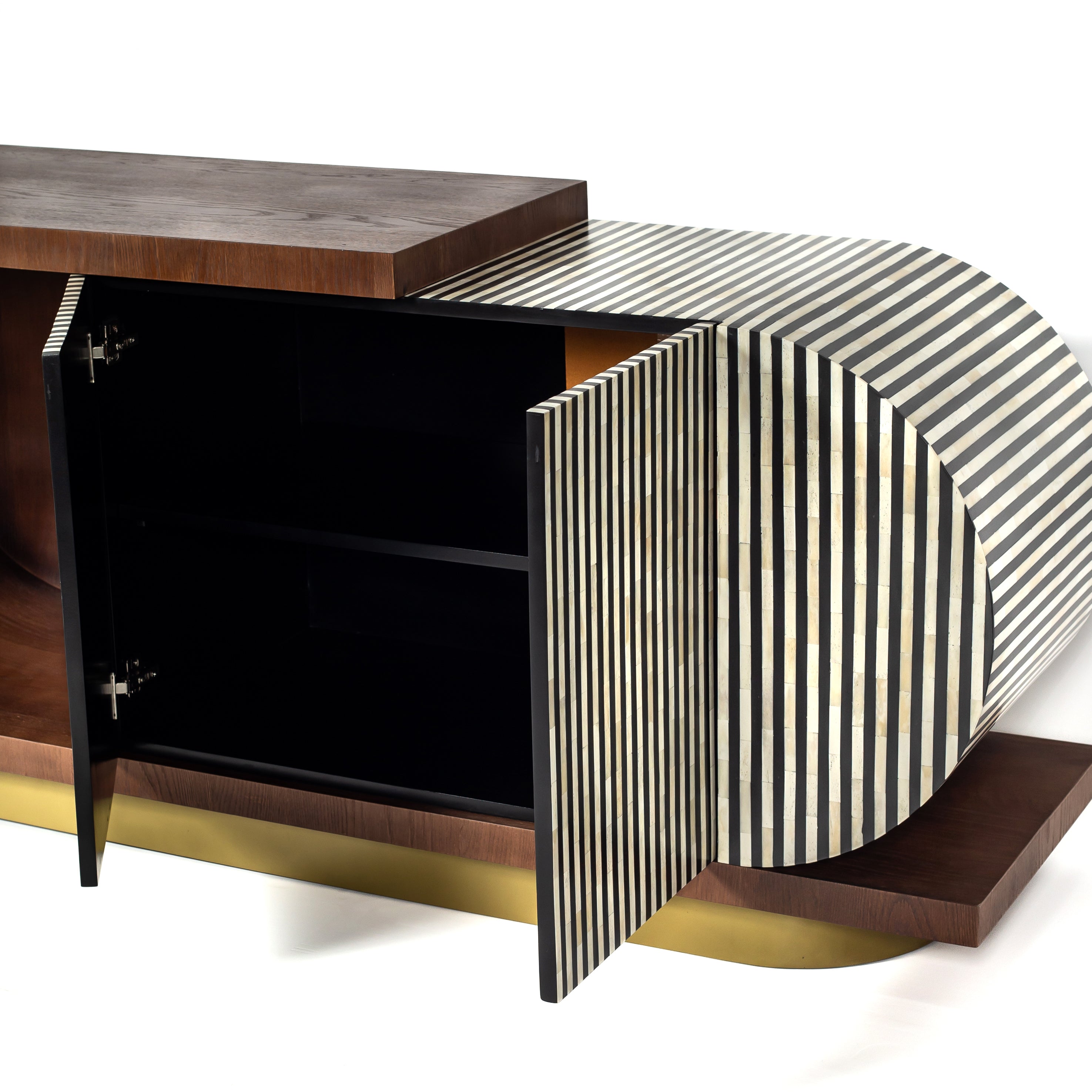 Saphed Sideboard - Black Bone Inlay - Tabeer Homes