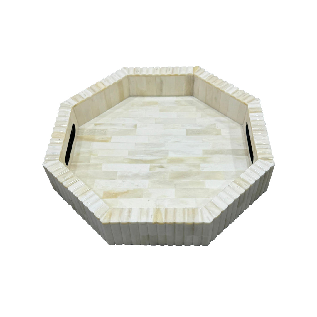 Ayat Tray - Bone Carved - Tabeer Homes