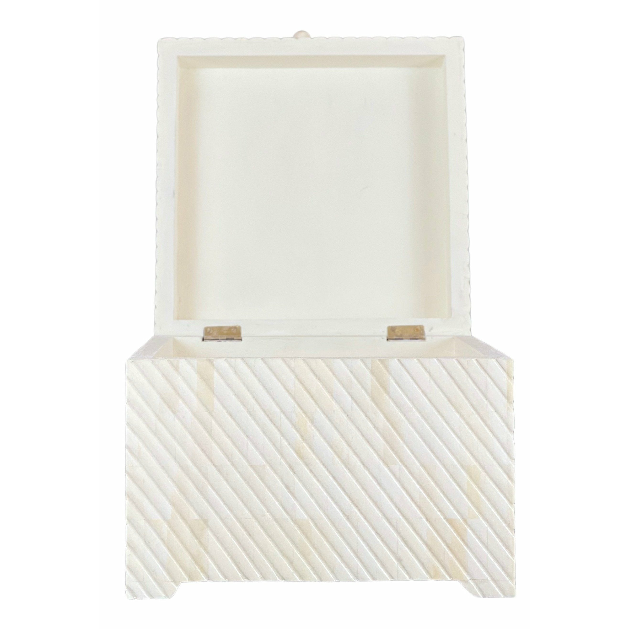 Ayat Big Box - Bone Carved - Tabeer Homes