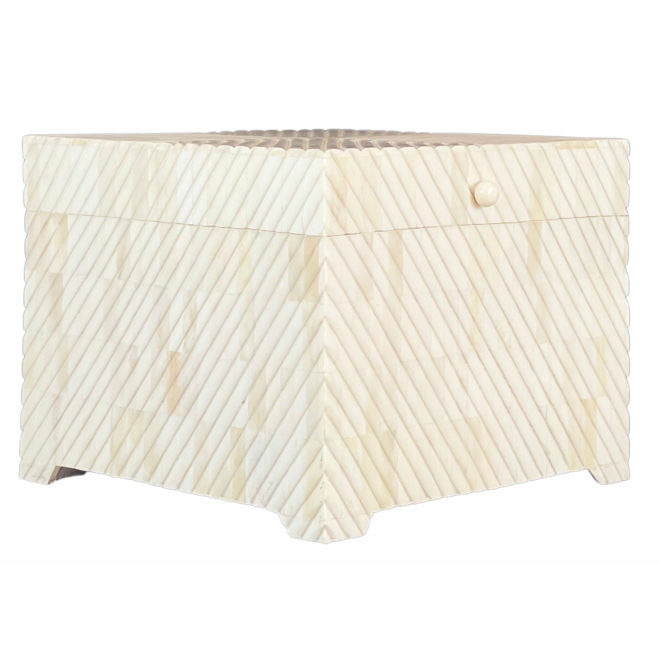 Ayat Big Box - Bone Carved - Tabeer Homes