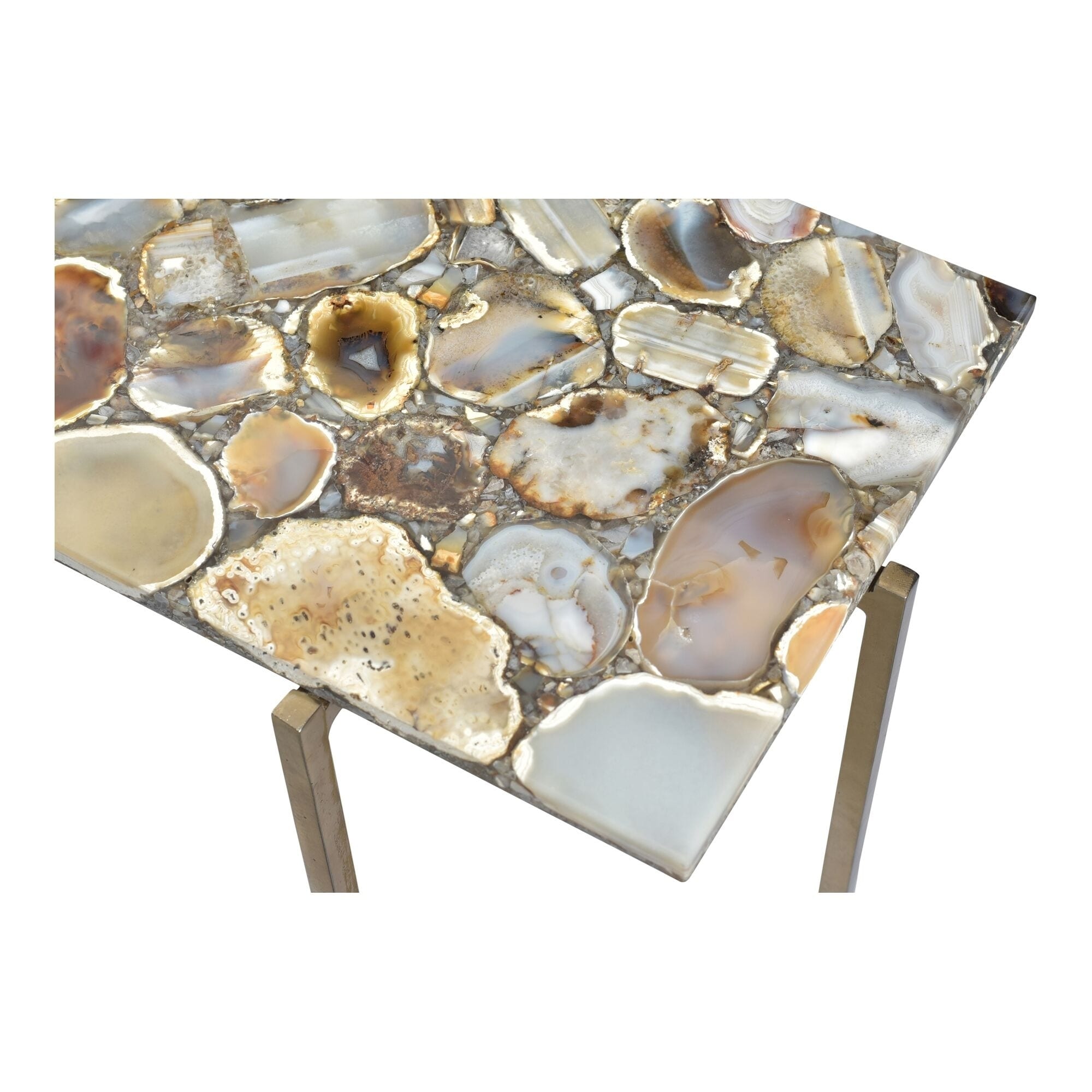 Dawn Console Table - Grey Agate - Tabeer Homes