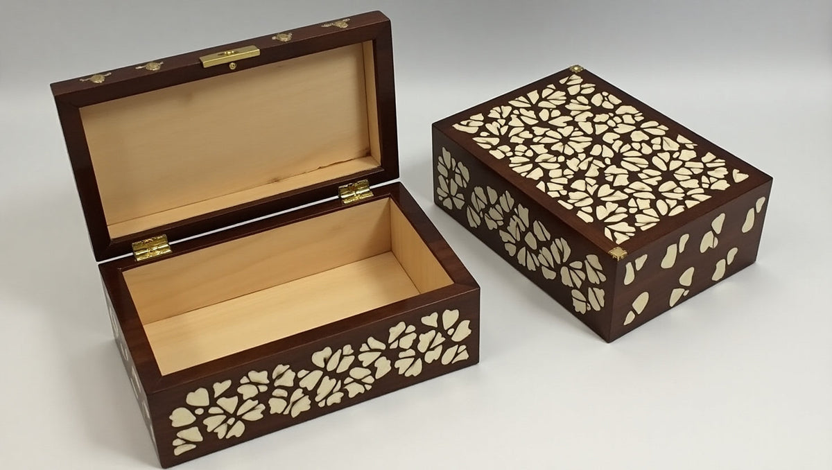 Functional Art: Decorating with Bone Inlay Boxes and Trays