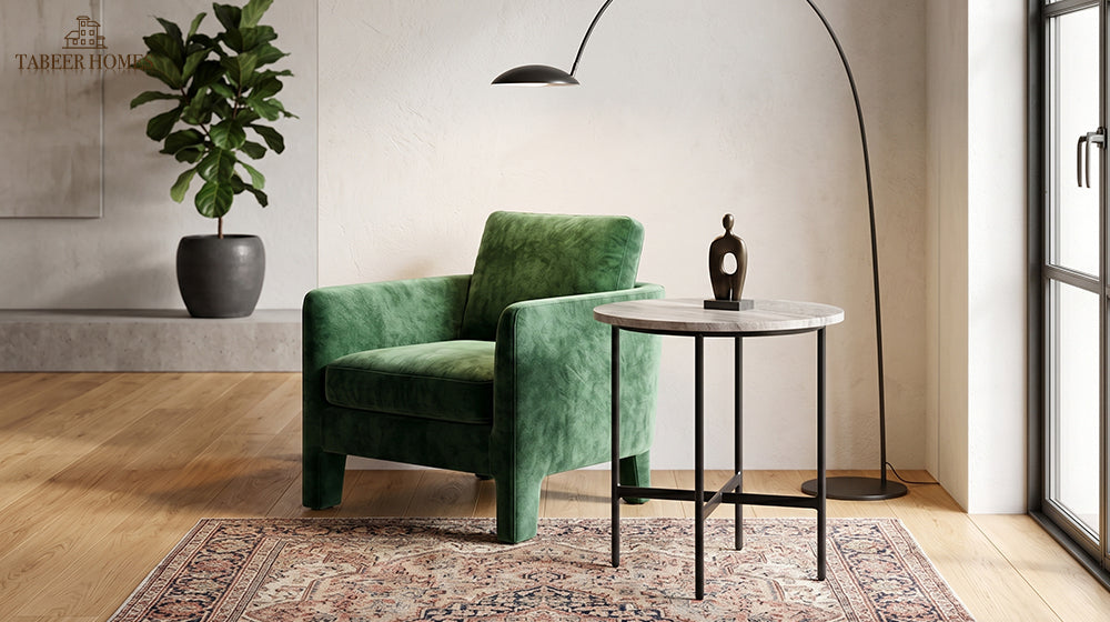 Round Side Table How to Style It in Living Room