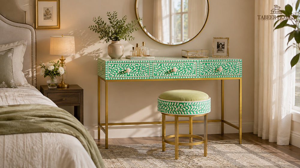 Bone Inlay Dressing Tables: A Buyer's & Styling Guide