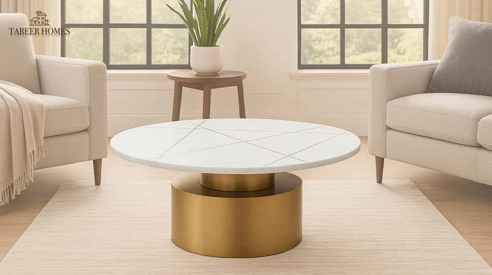 marble coffee table