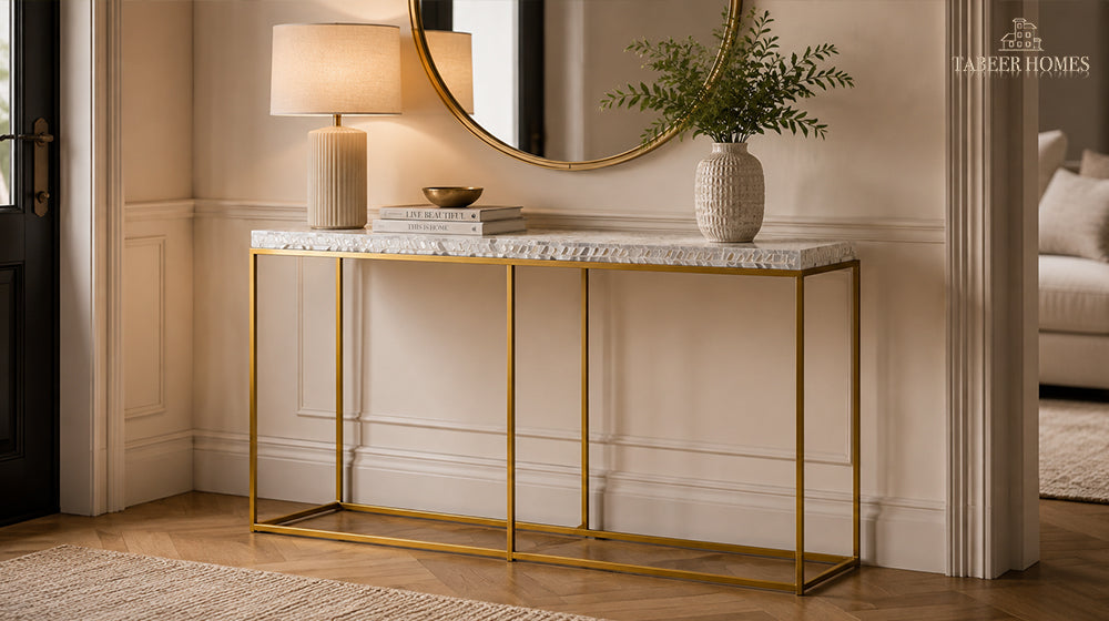 Mother of Pearl Console Tables: Entryway Styling & Buying Guide