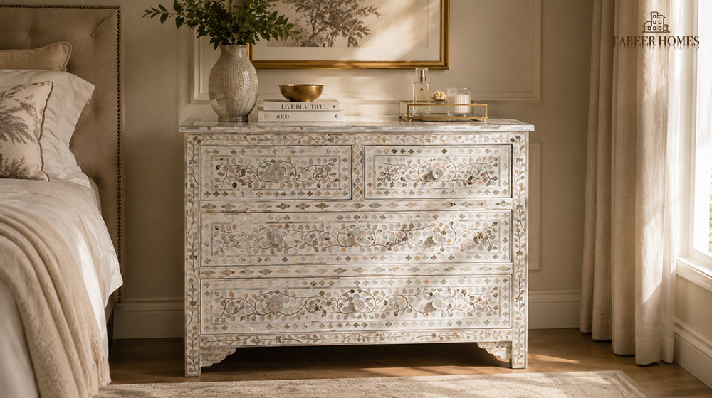 Mother of Pearl Dressers: Bedroom Styling & Buying Guide