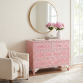Iris Chest of Drawers - Pink Mother of Pearl