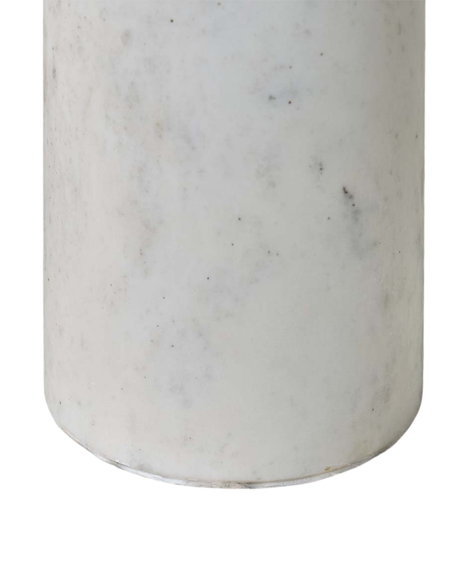 Ava Side Table - White Marble - Tabeer Homes