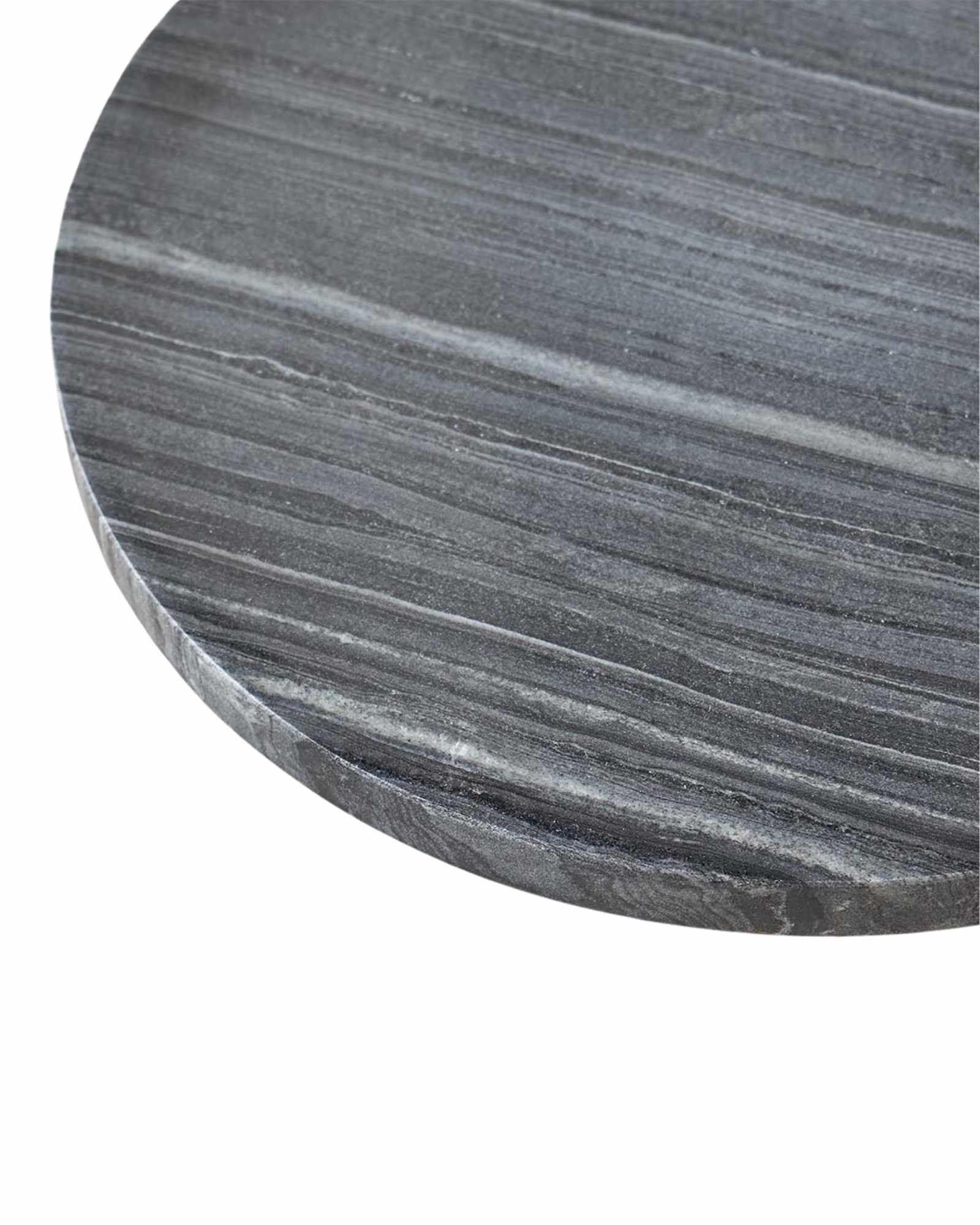 Ava Side Table - White Marble - Tabeer Homes