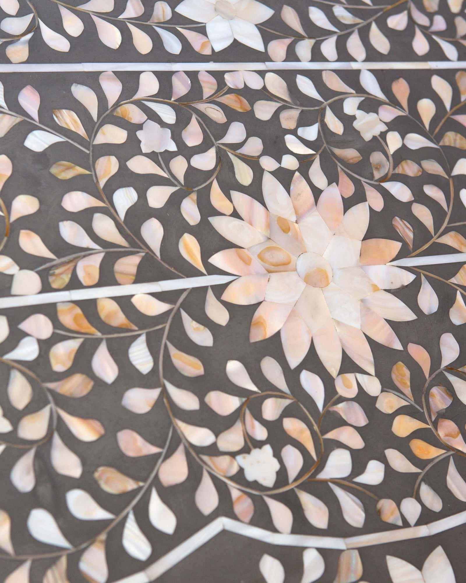 Caprera Chest of Drawers - Grey Mother of Pearl - Tabeer Homes