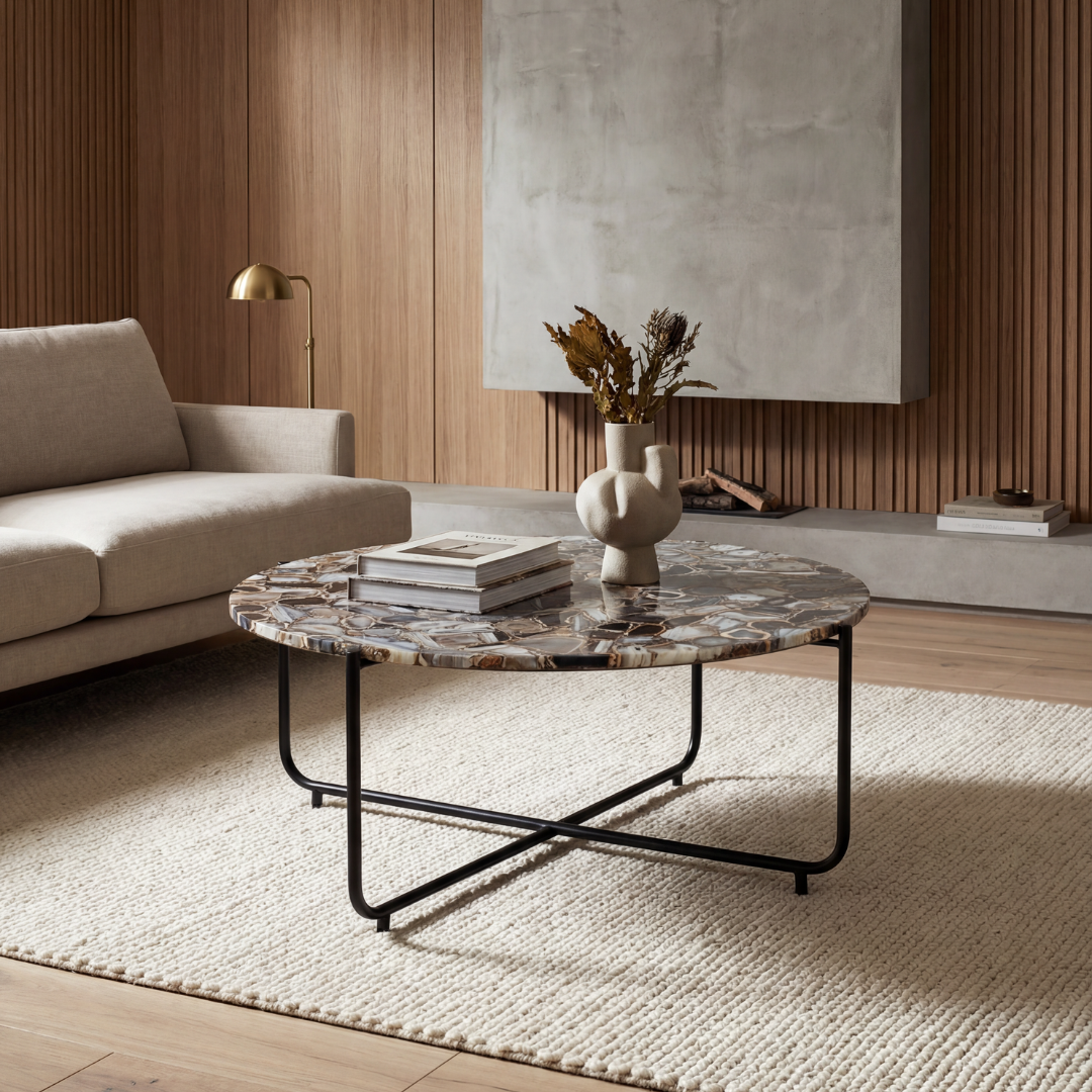 Cobalt Coffee Table – Agate