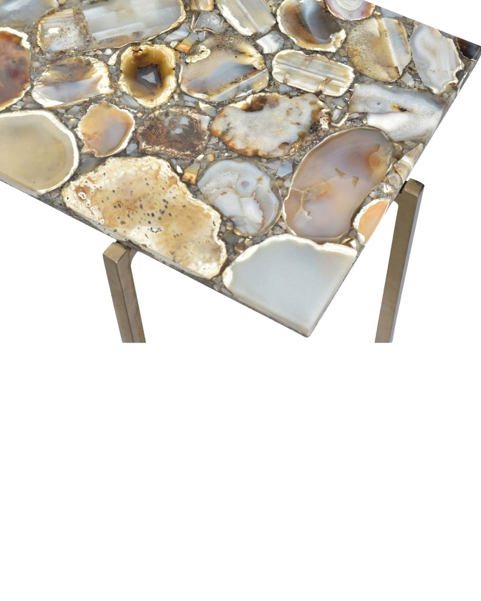 Dawn Console Table - Grey Agate - Tabeer Homes