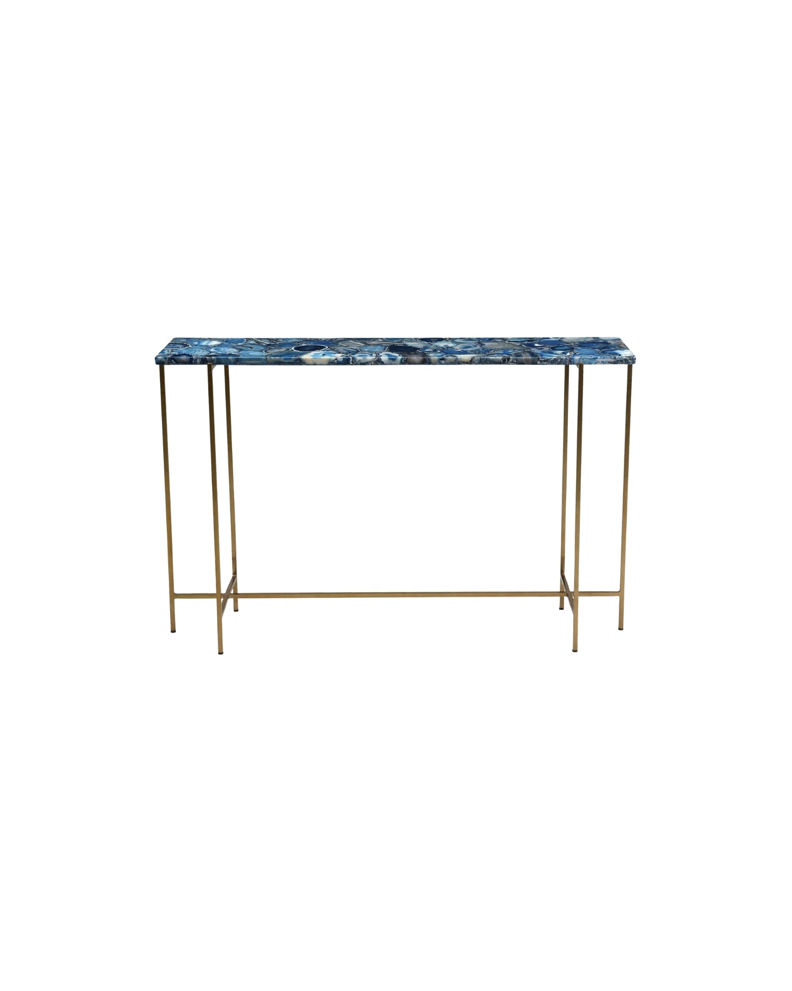 Cobalt Console Table - Blue Agate - Tabeer Homes