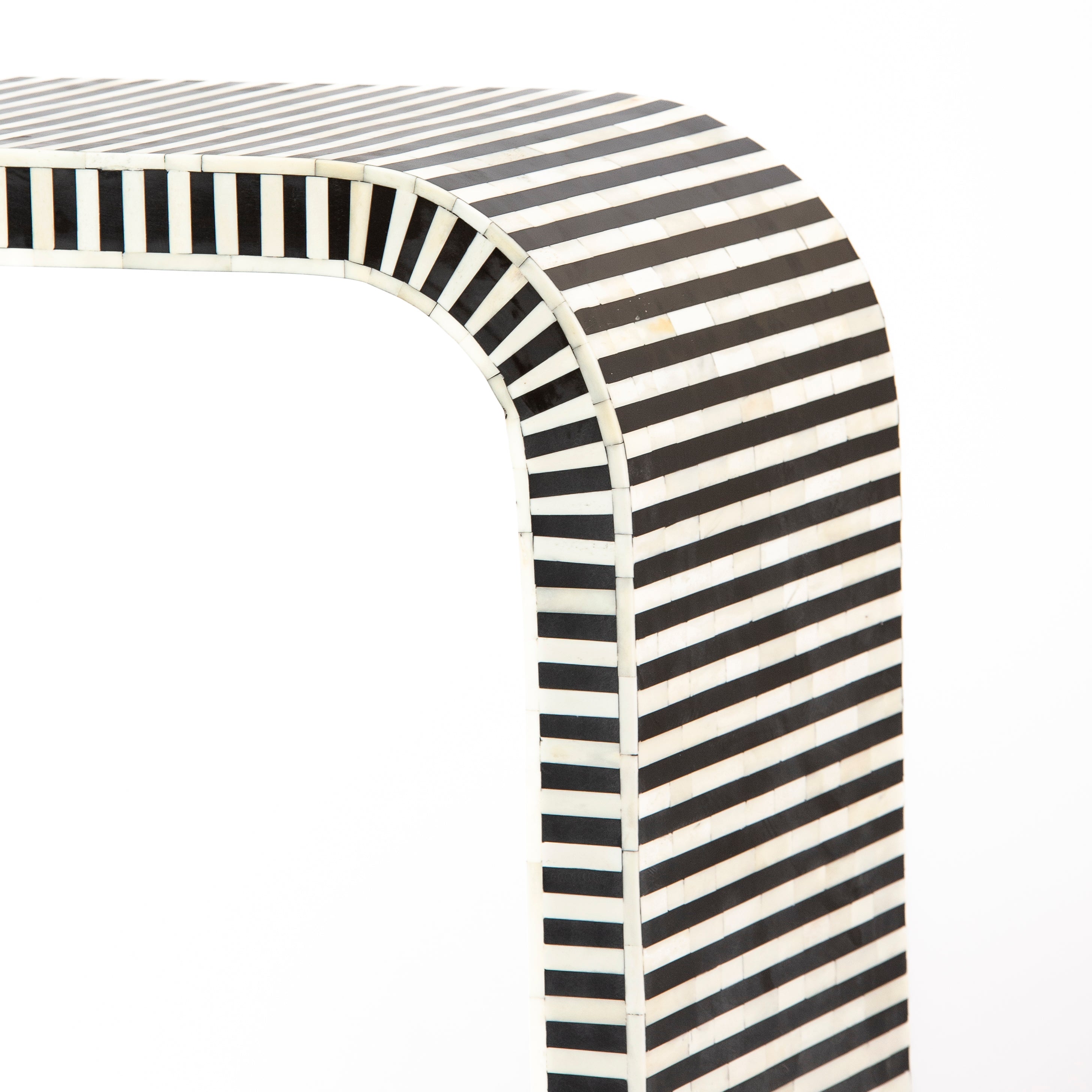 Saphed Console - Black Bone Inlay