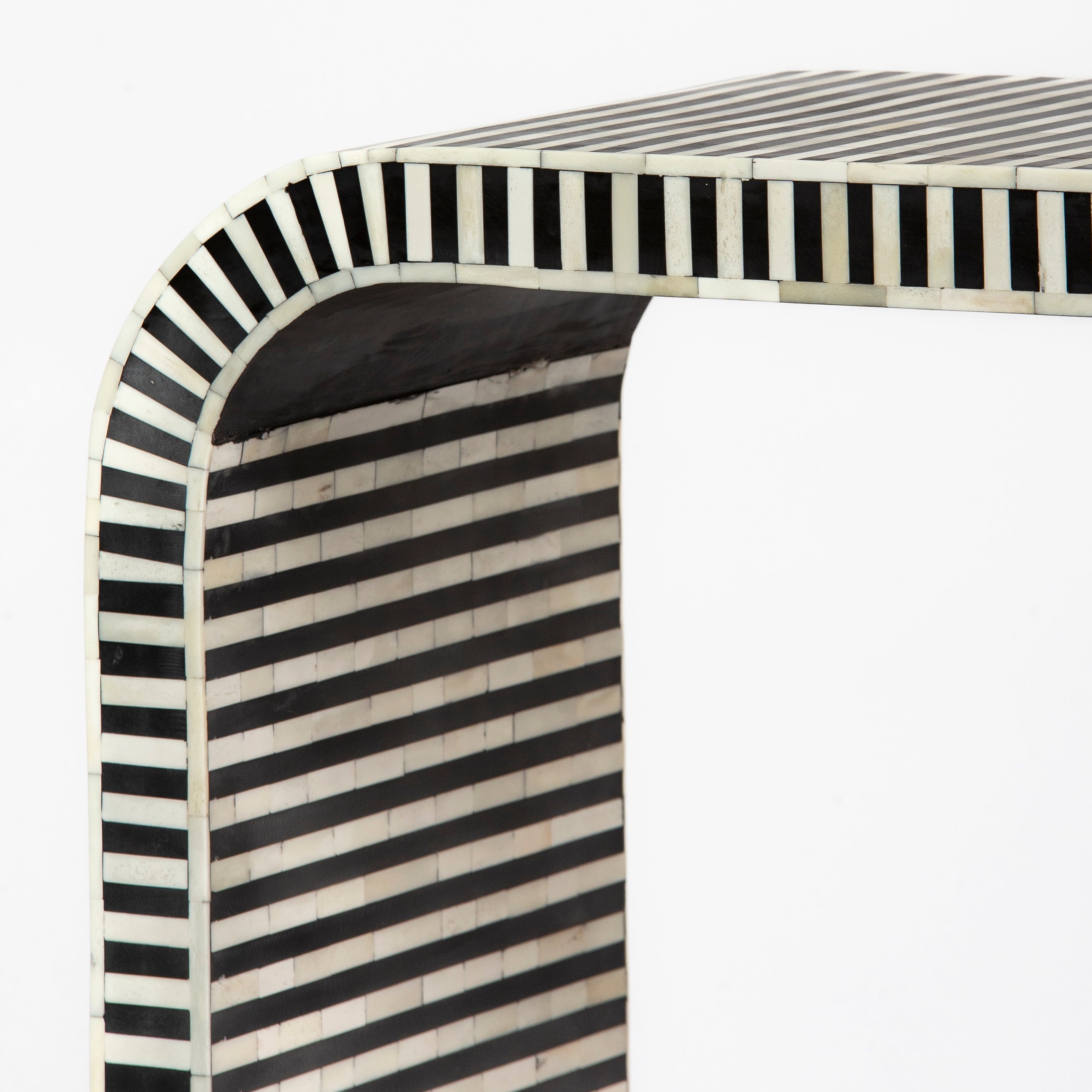 Saphed Console - Black Bone Inlay