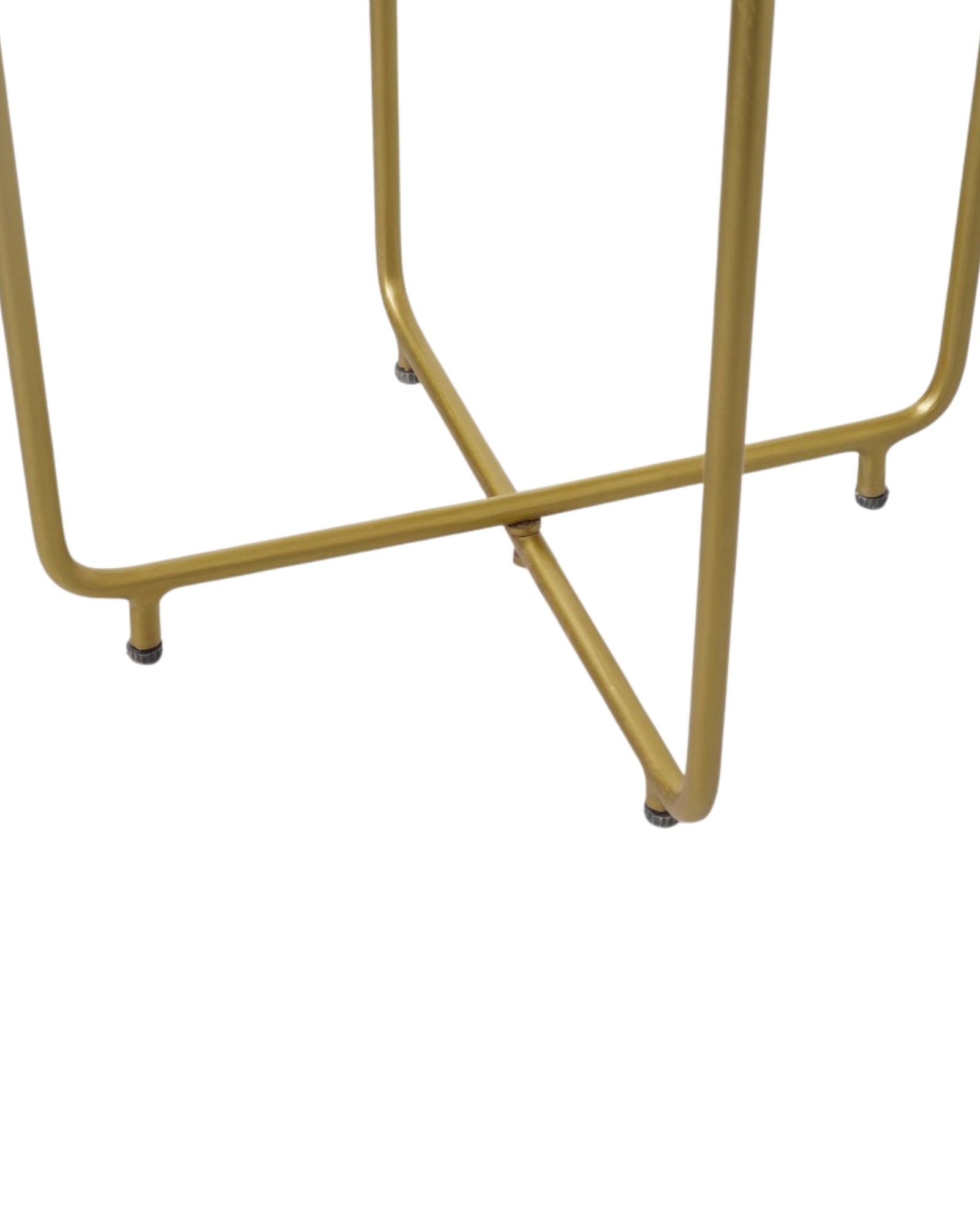 Farid Side Table - Black Marble - Tabeer Homes