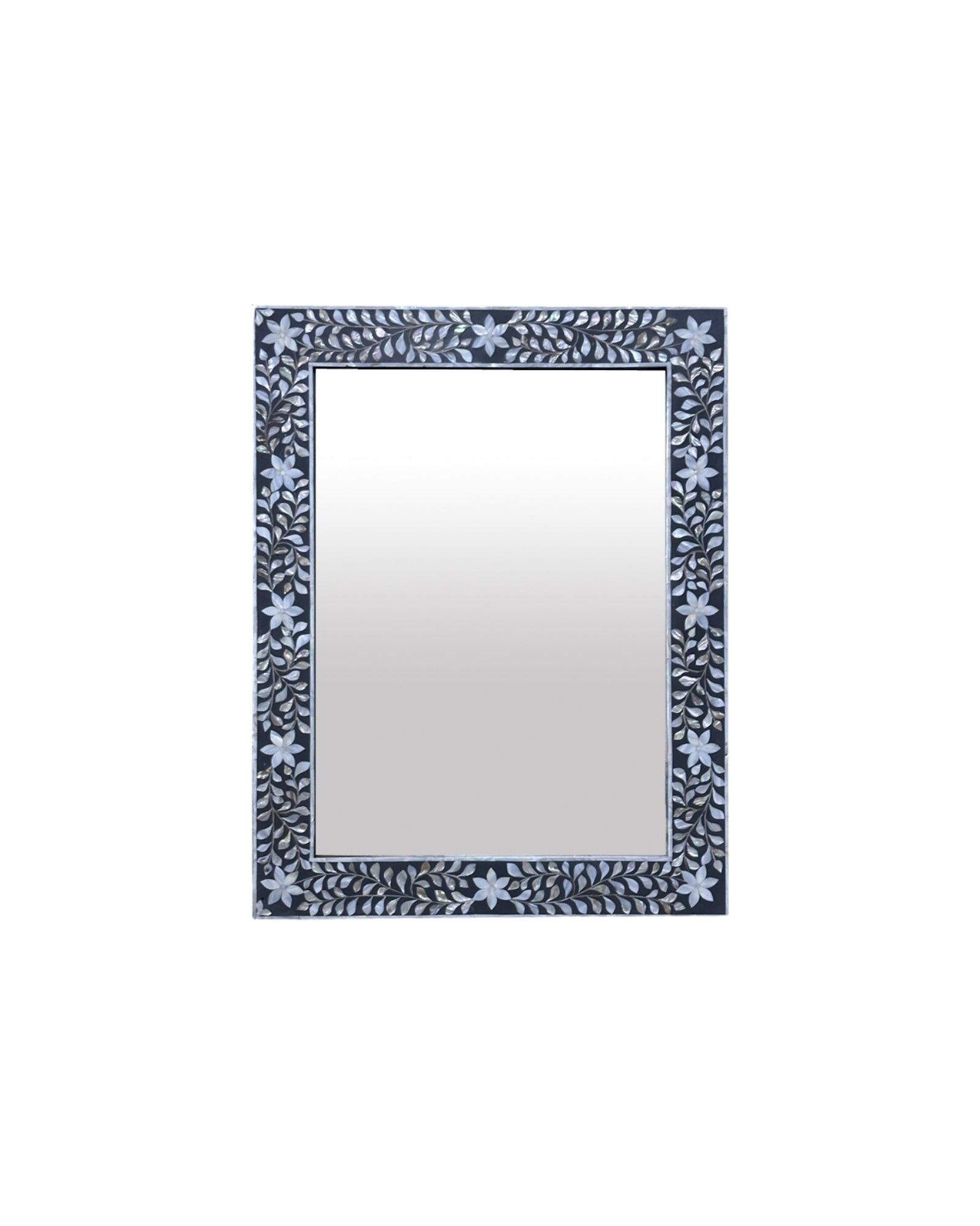 Iris Mirror - Grey Mother of Pearl Inlay - Tabeer Homes