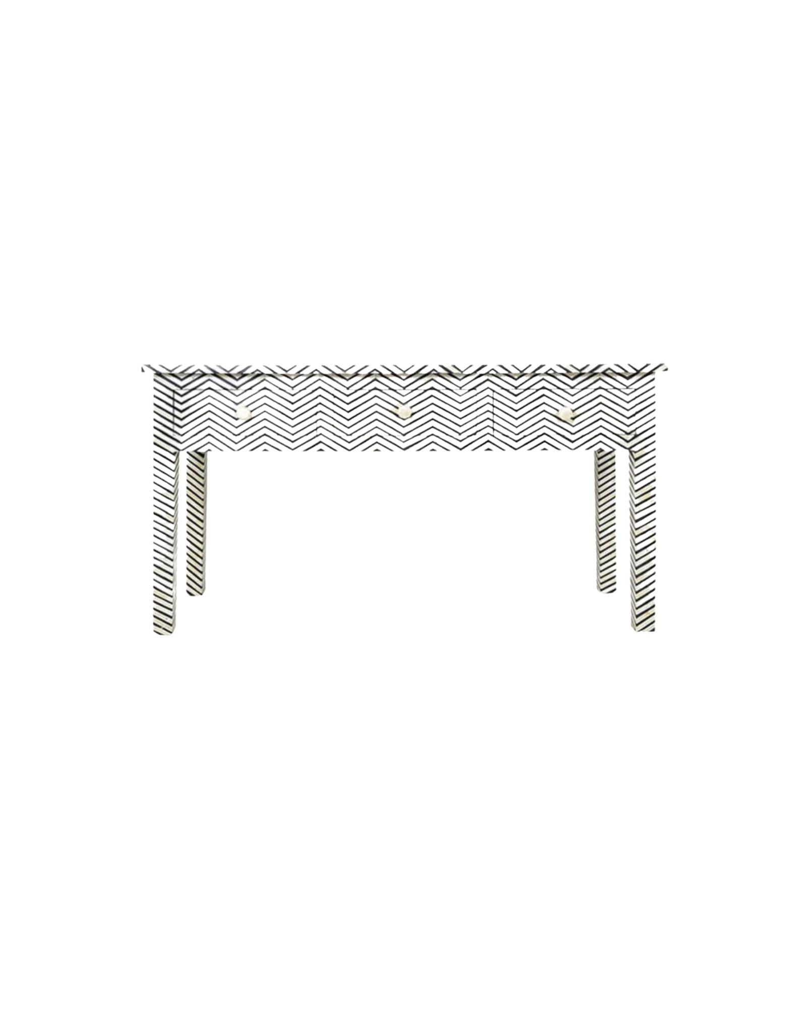 Isra Dresser Console - Black Bone Inlay - Tabeer Homes