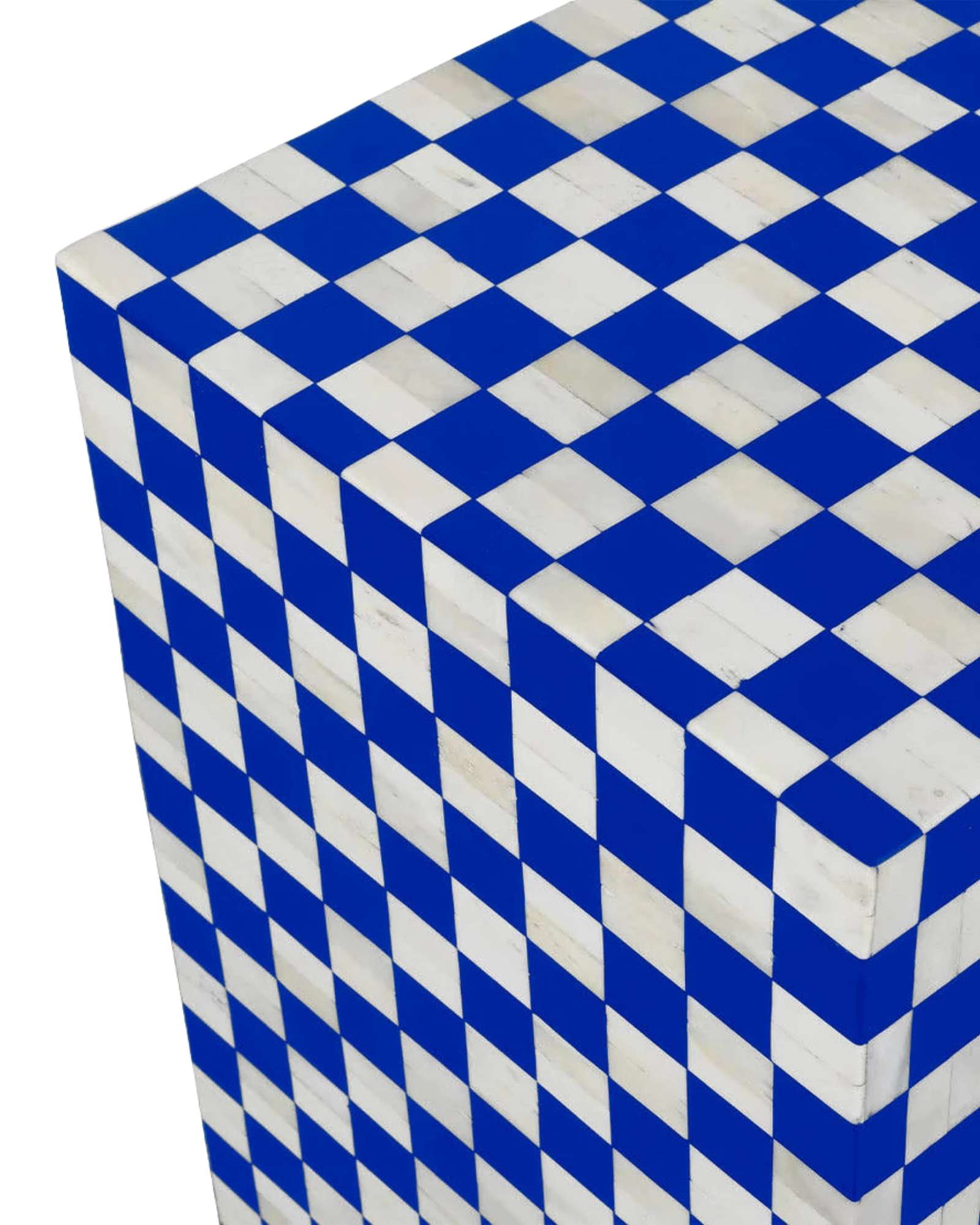 Maze Console - Blue Bone Inlay - Tabeer Homes