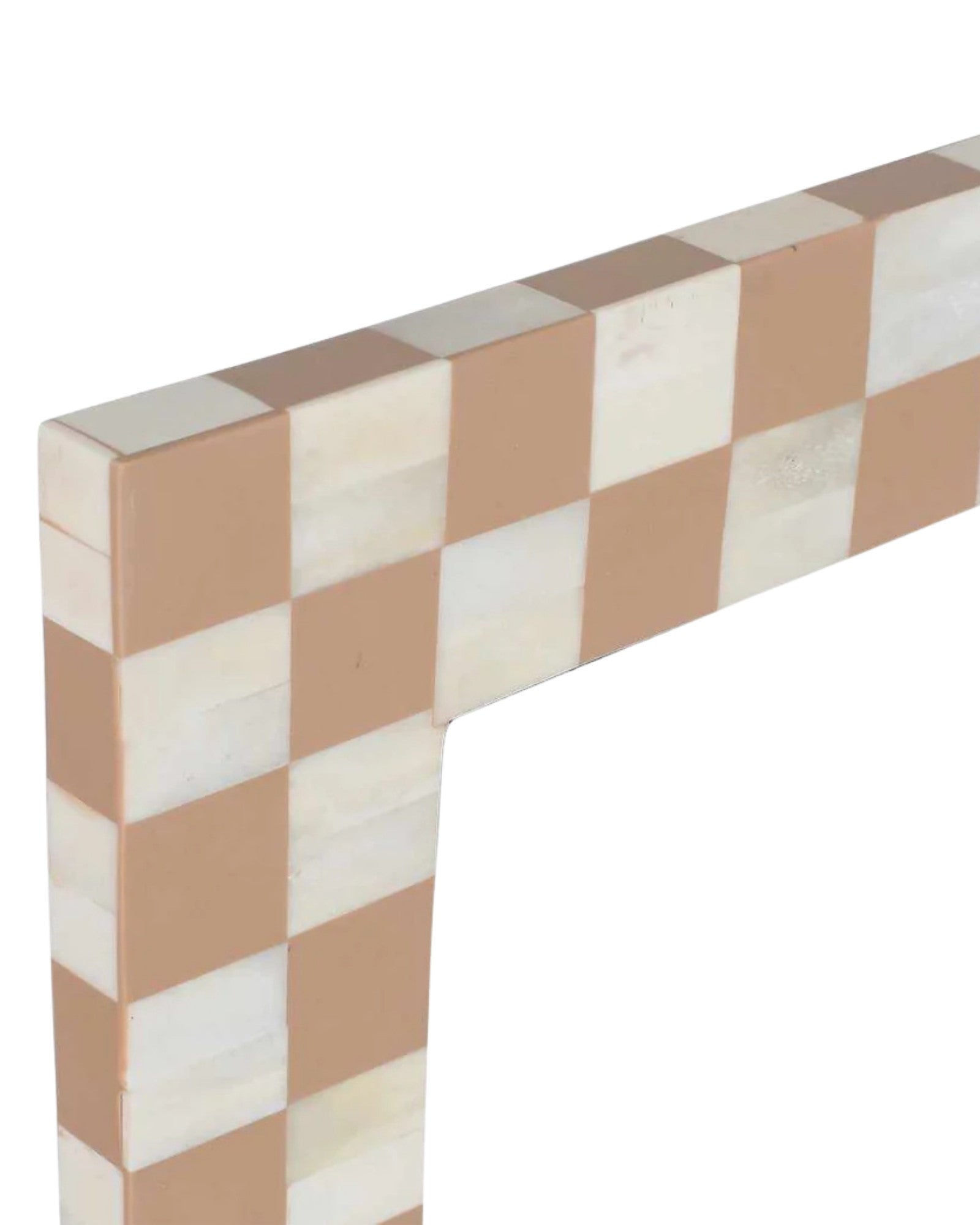Maze Mirror - Brown Bone Inlay - Tabeer Homes